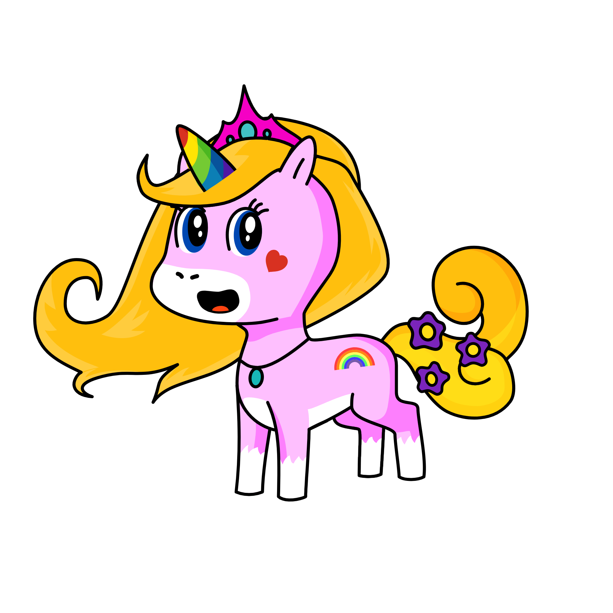 Cleo, the unicorn