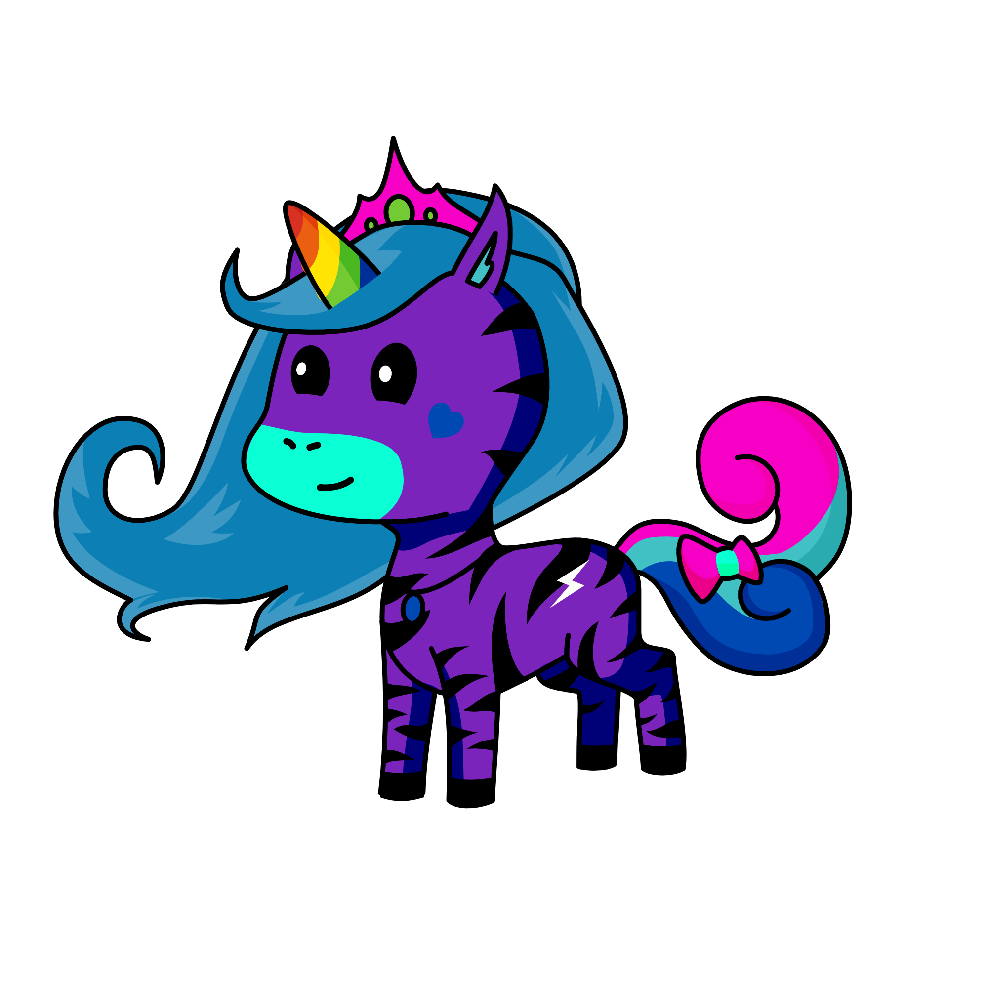 Luna, the unicorn