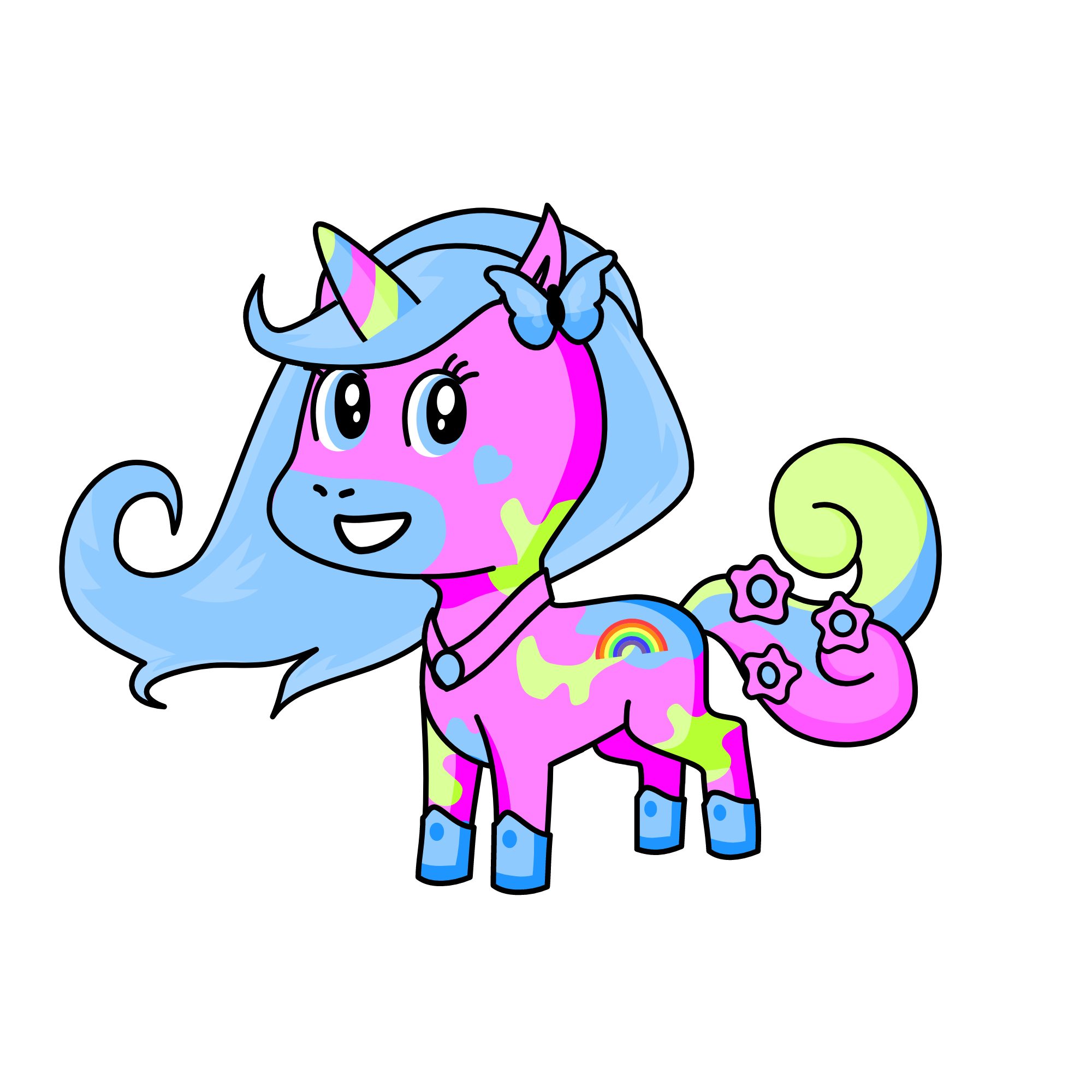 yana, the unicorn