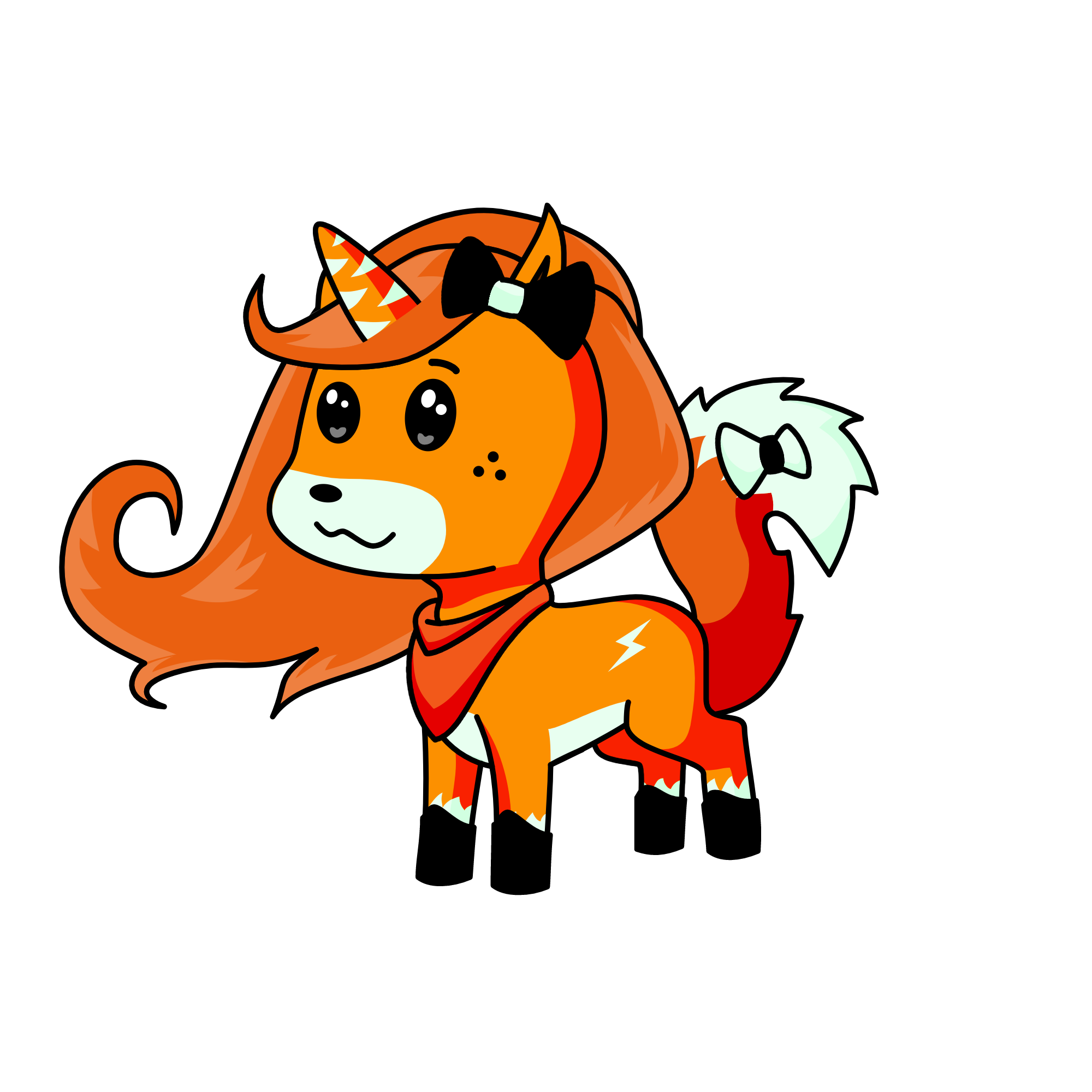 foxy, the unicorn