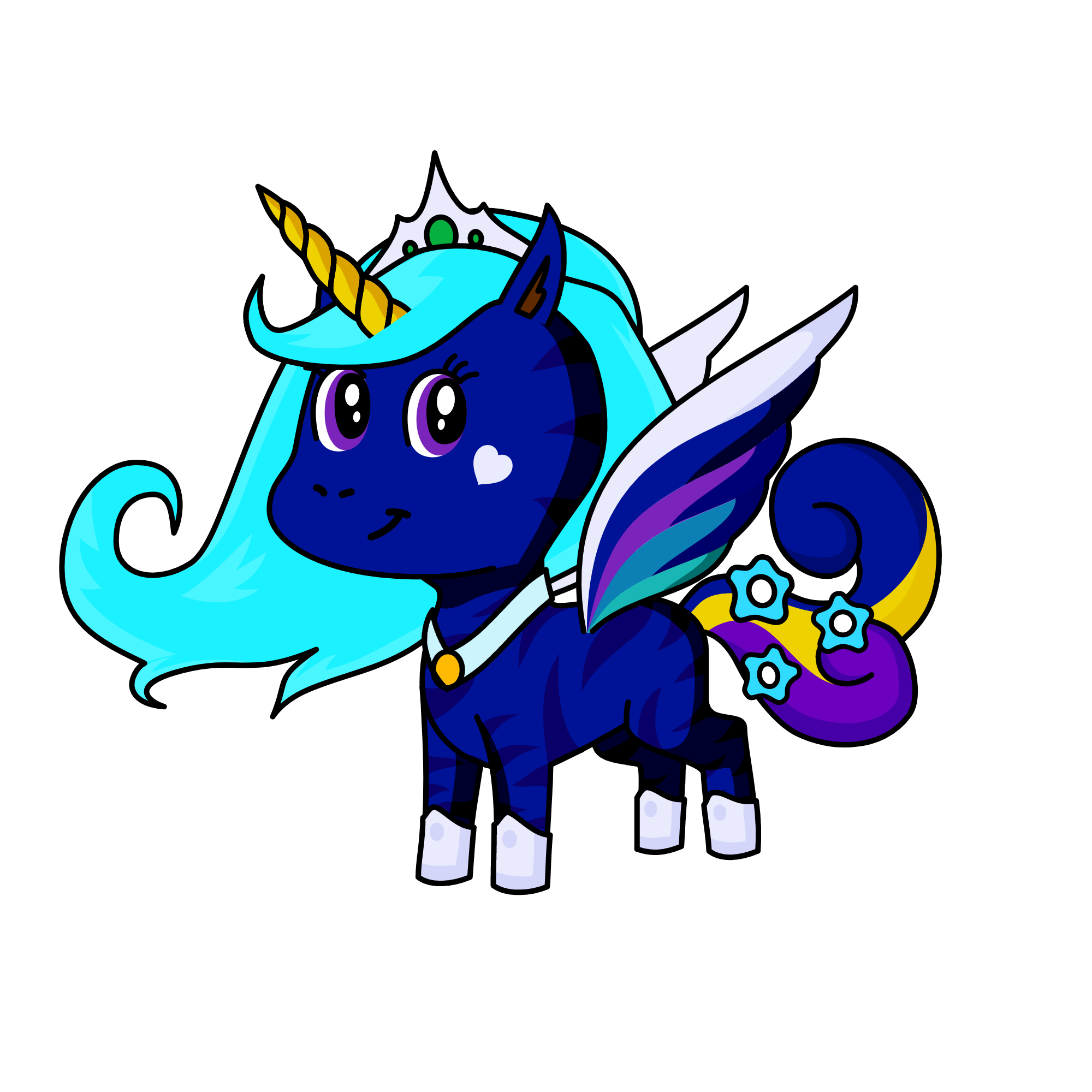 Lyranna, the unicorn