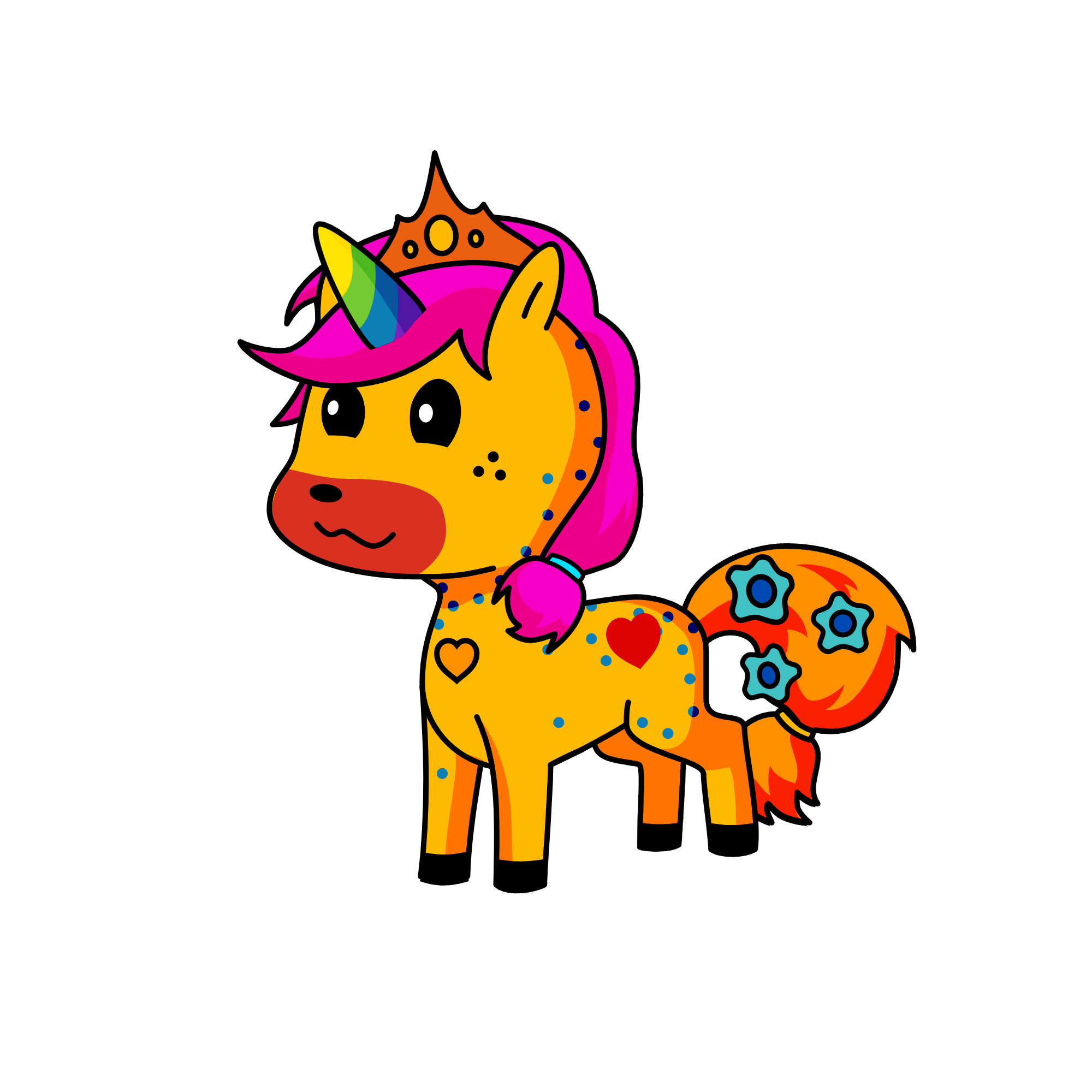 Magic, the unicorn