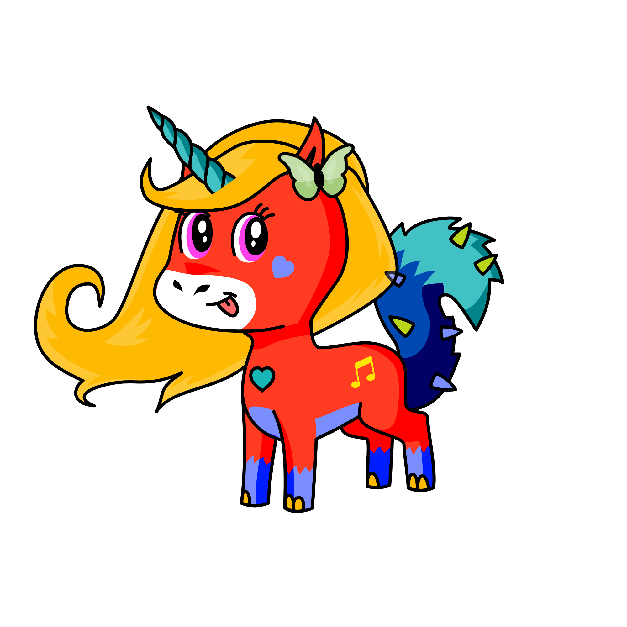 valentina ingeniera, the unicorn
