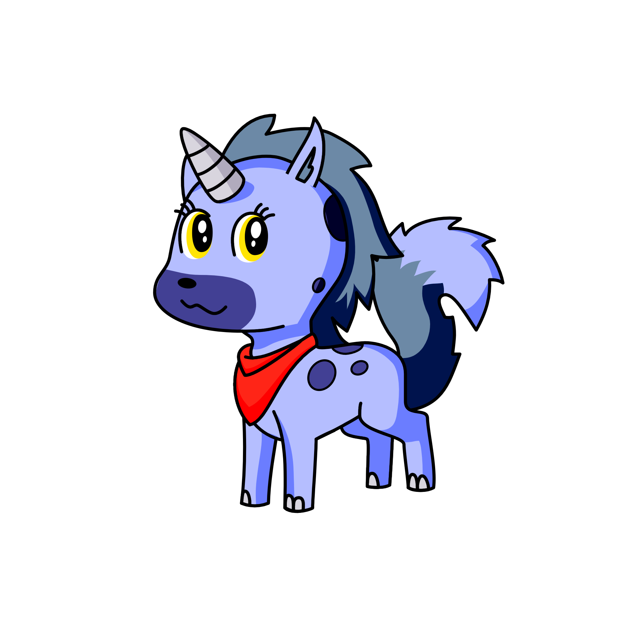 Dogge, the unicorn