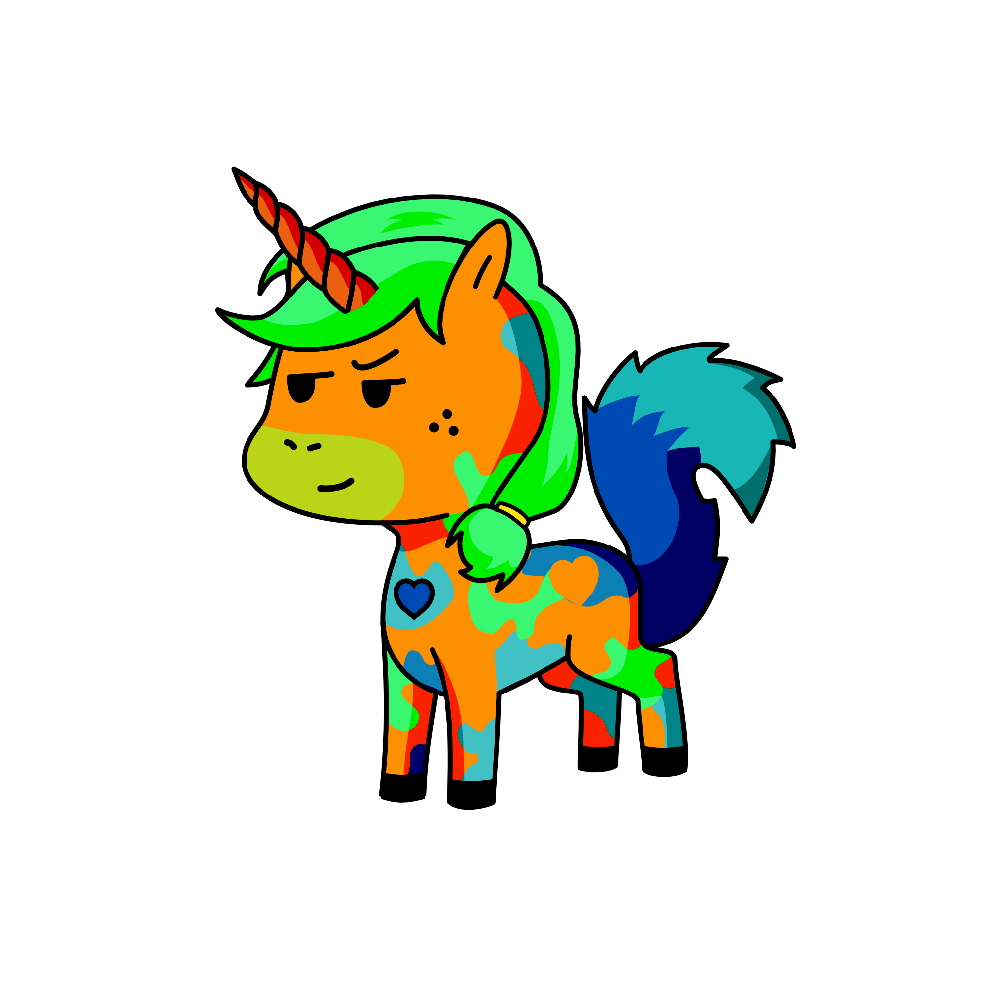 Hello, the unicorn