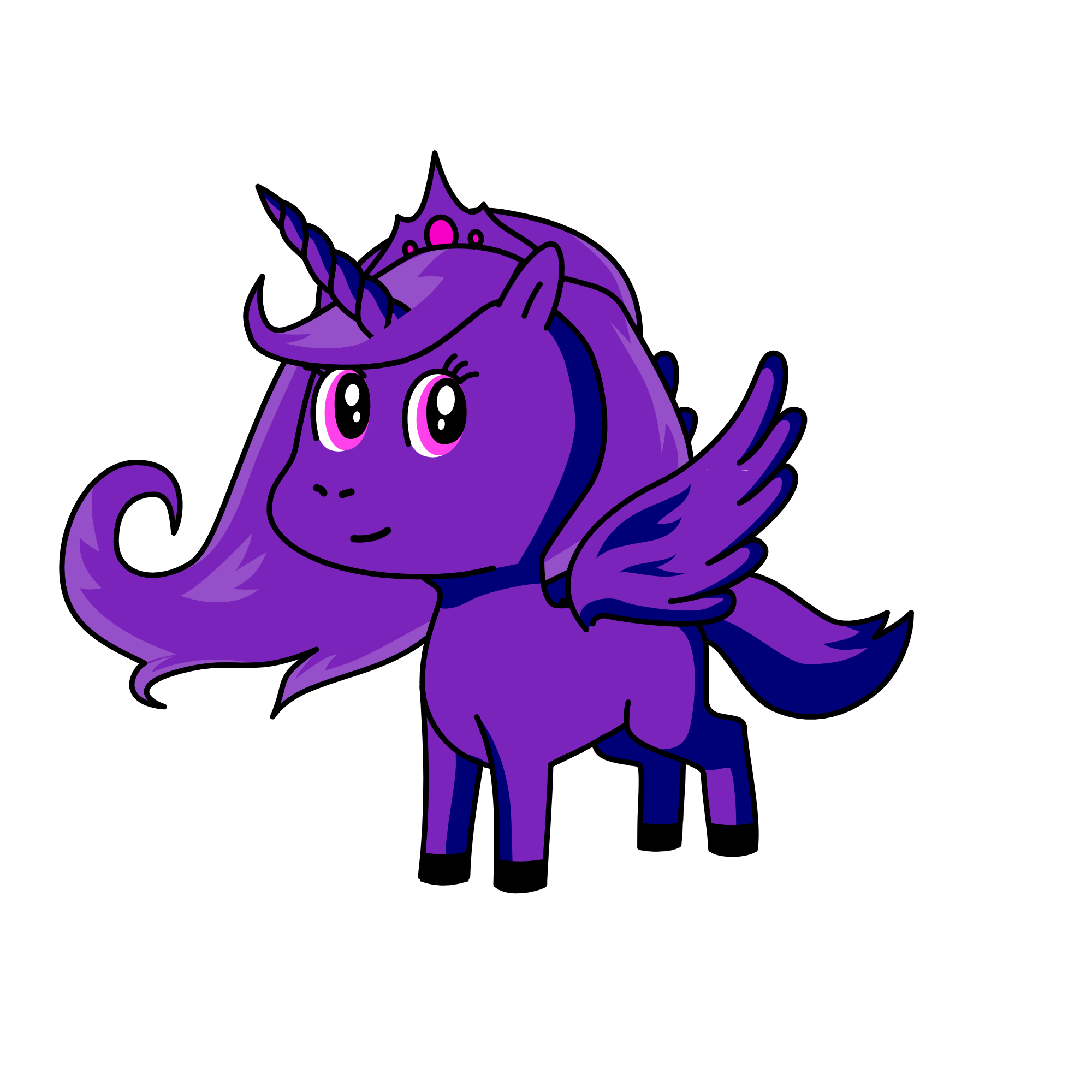 Twilight Sparkle, the unicorn