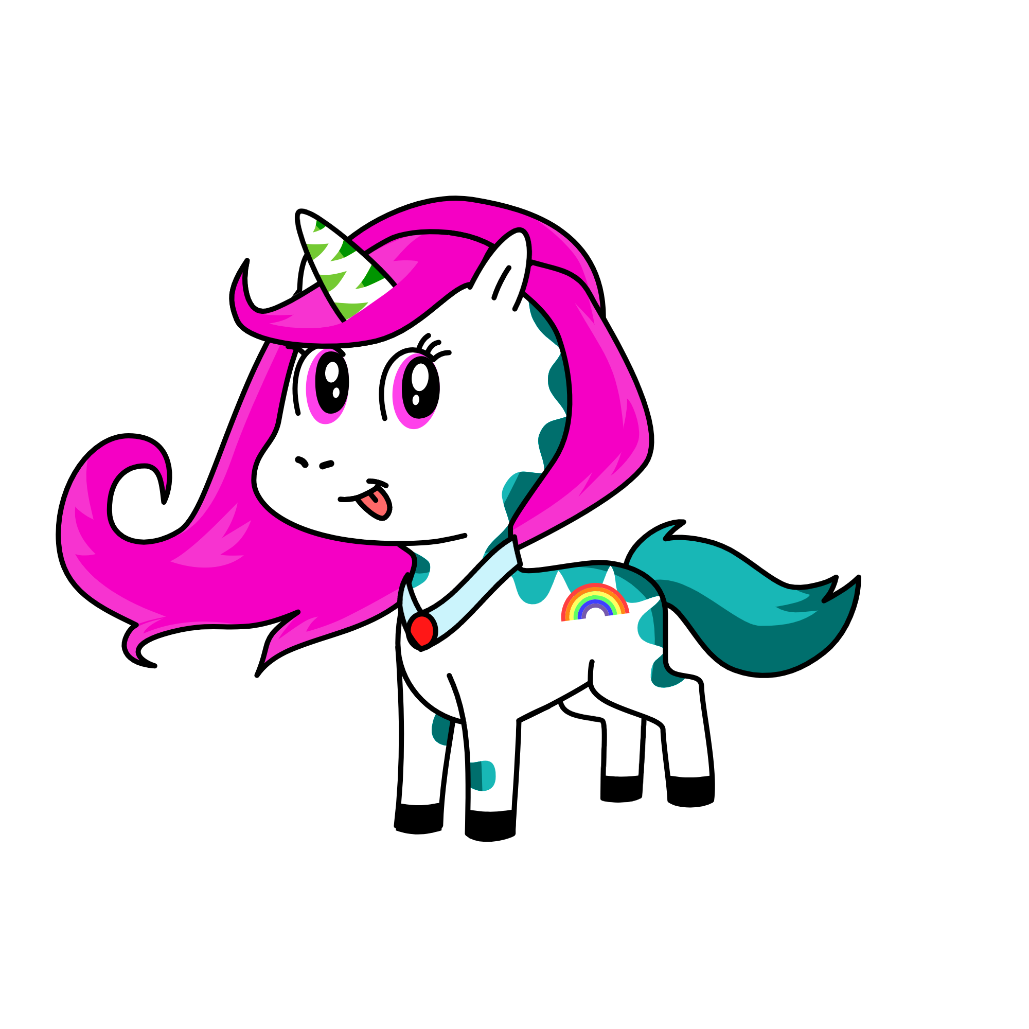 PINKY, the unicorn