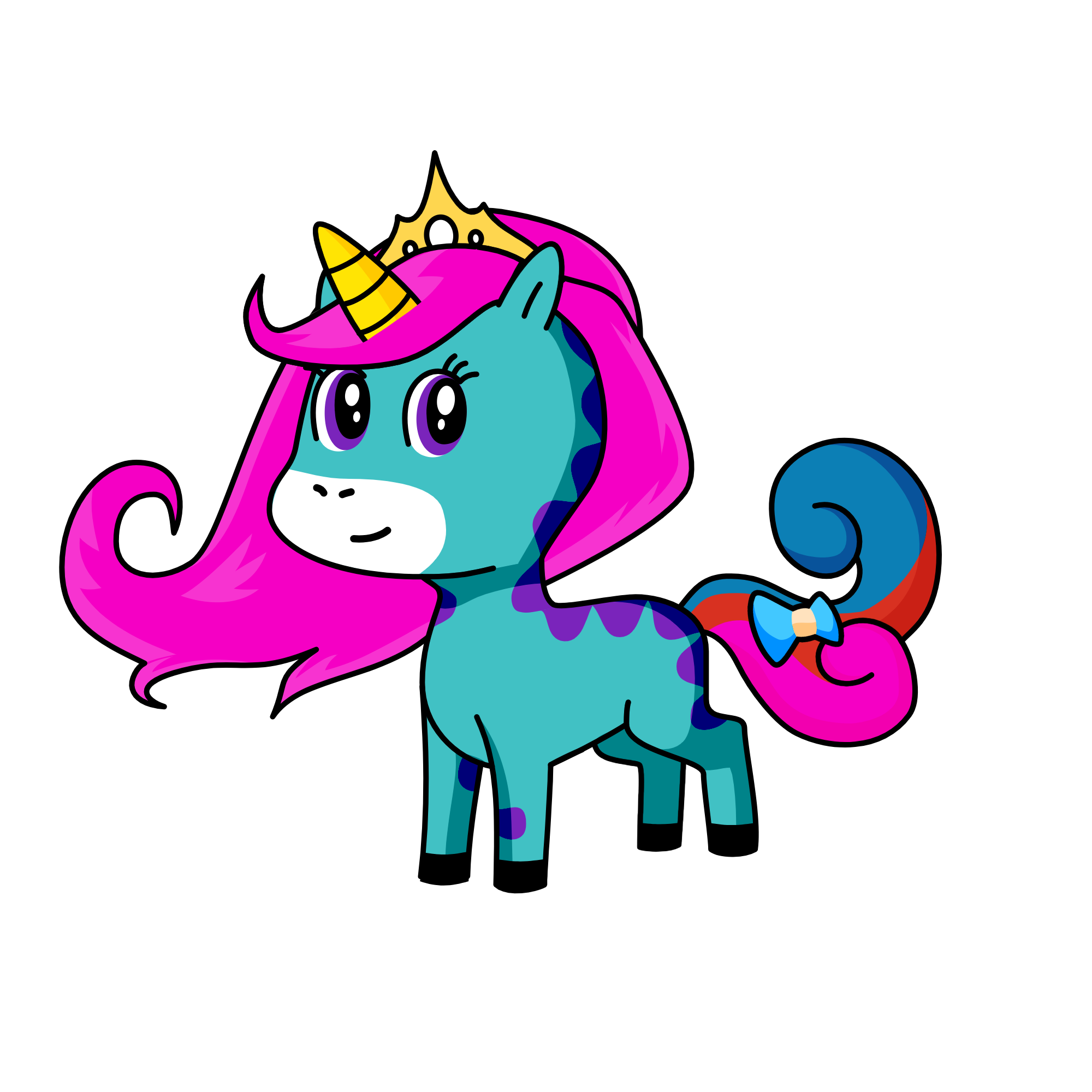 Niko's Unicorn, the unicorn