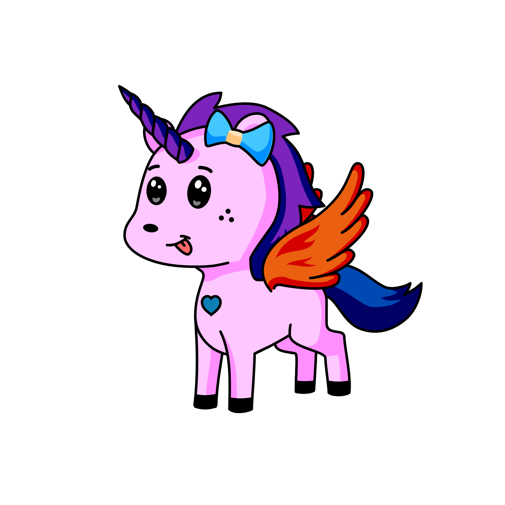 Cutie, the unicorn