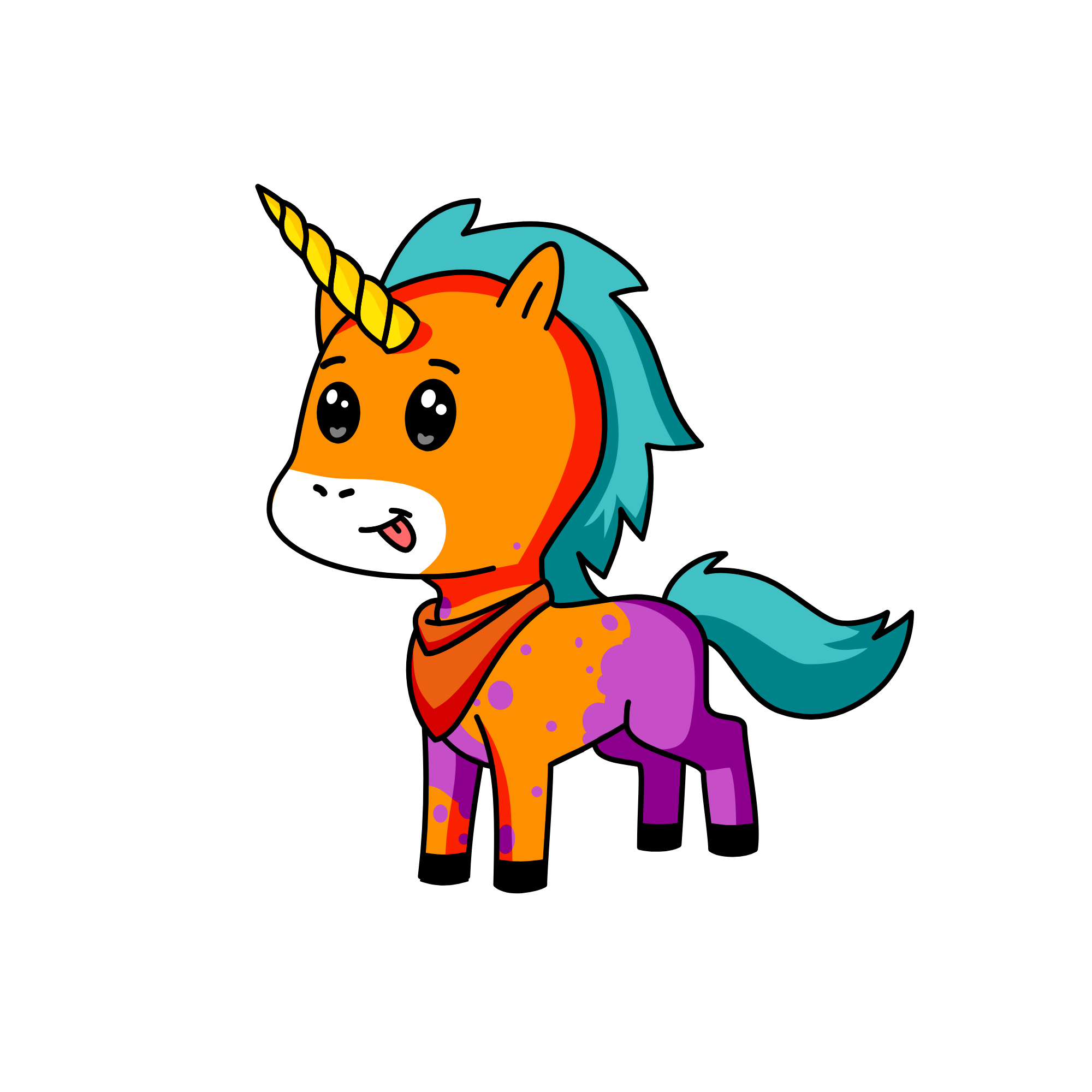 tangerine, the unicorn
