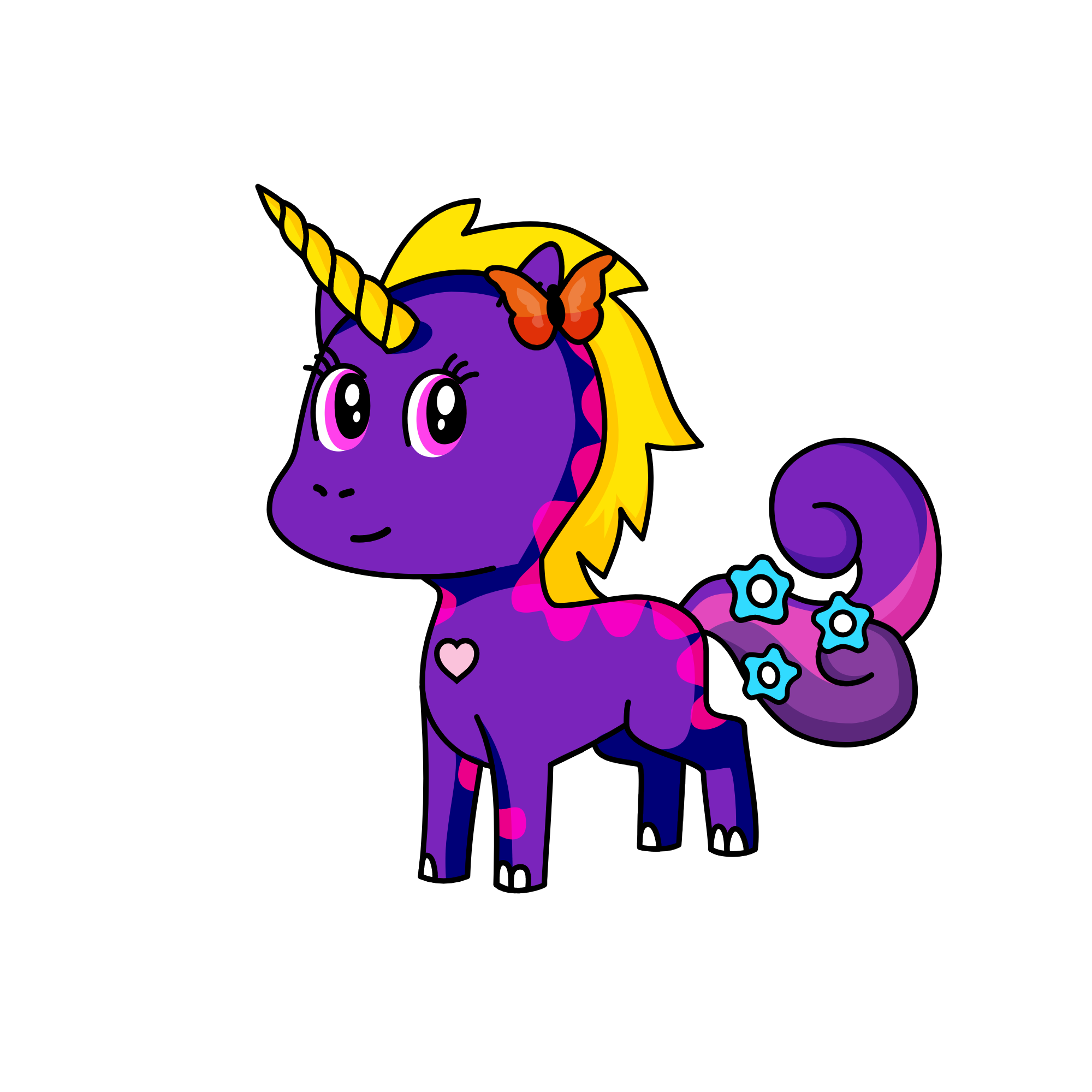 MORNY, the unicorn