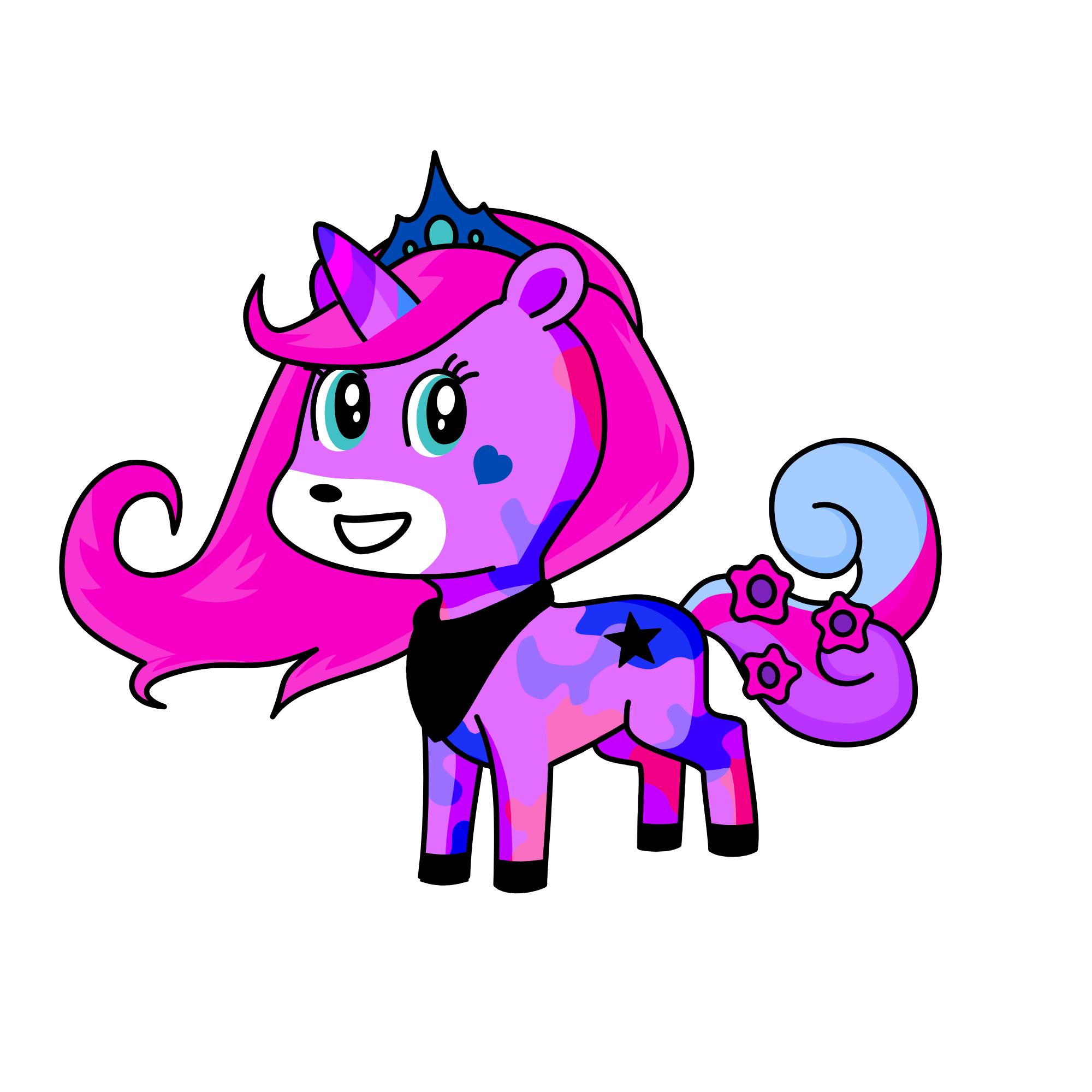 Ariana, the unicorn