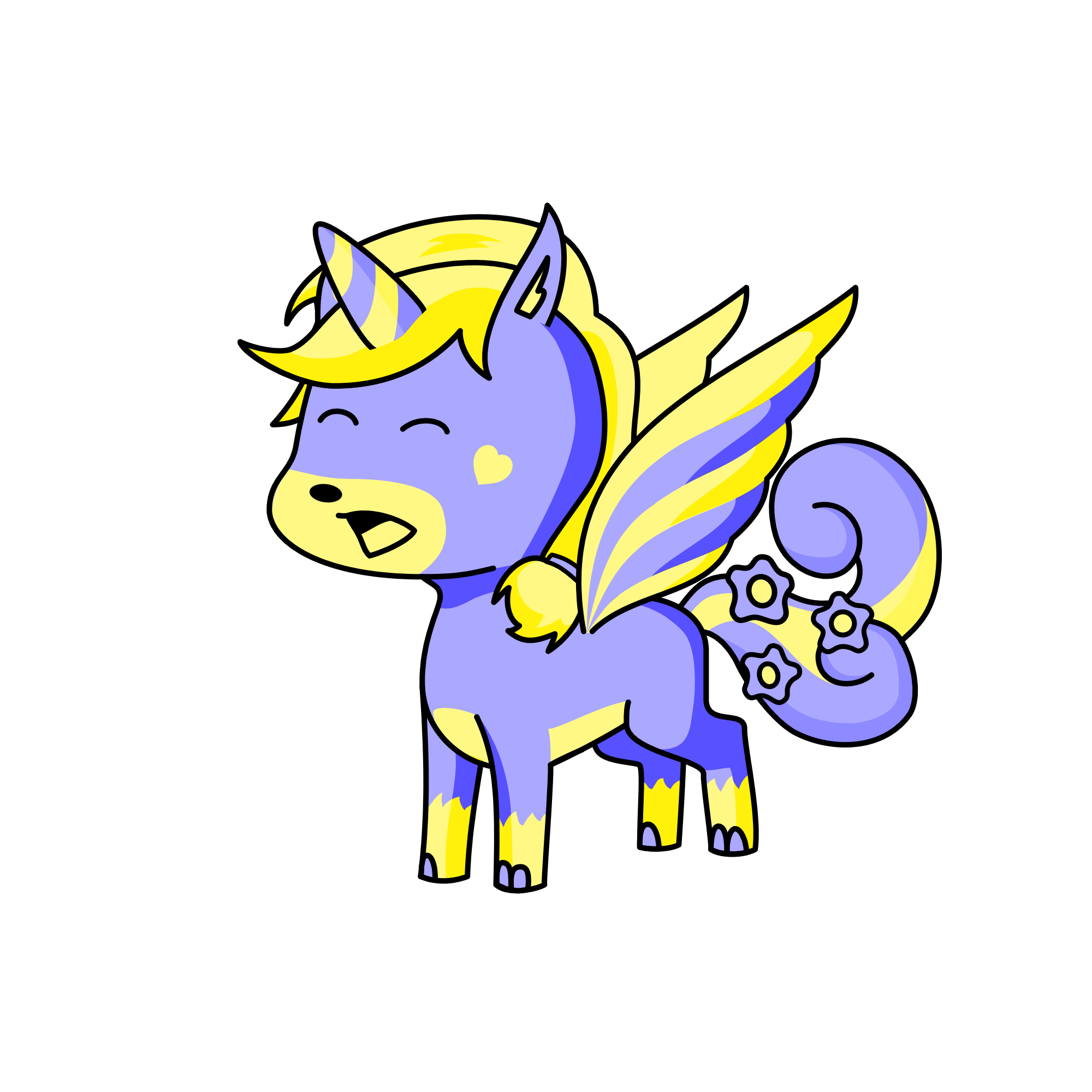 Swirl, the unicorn