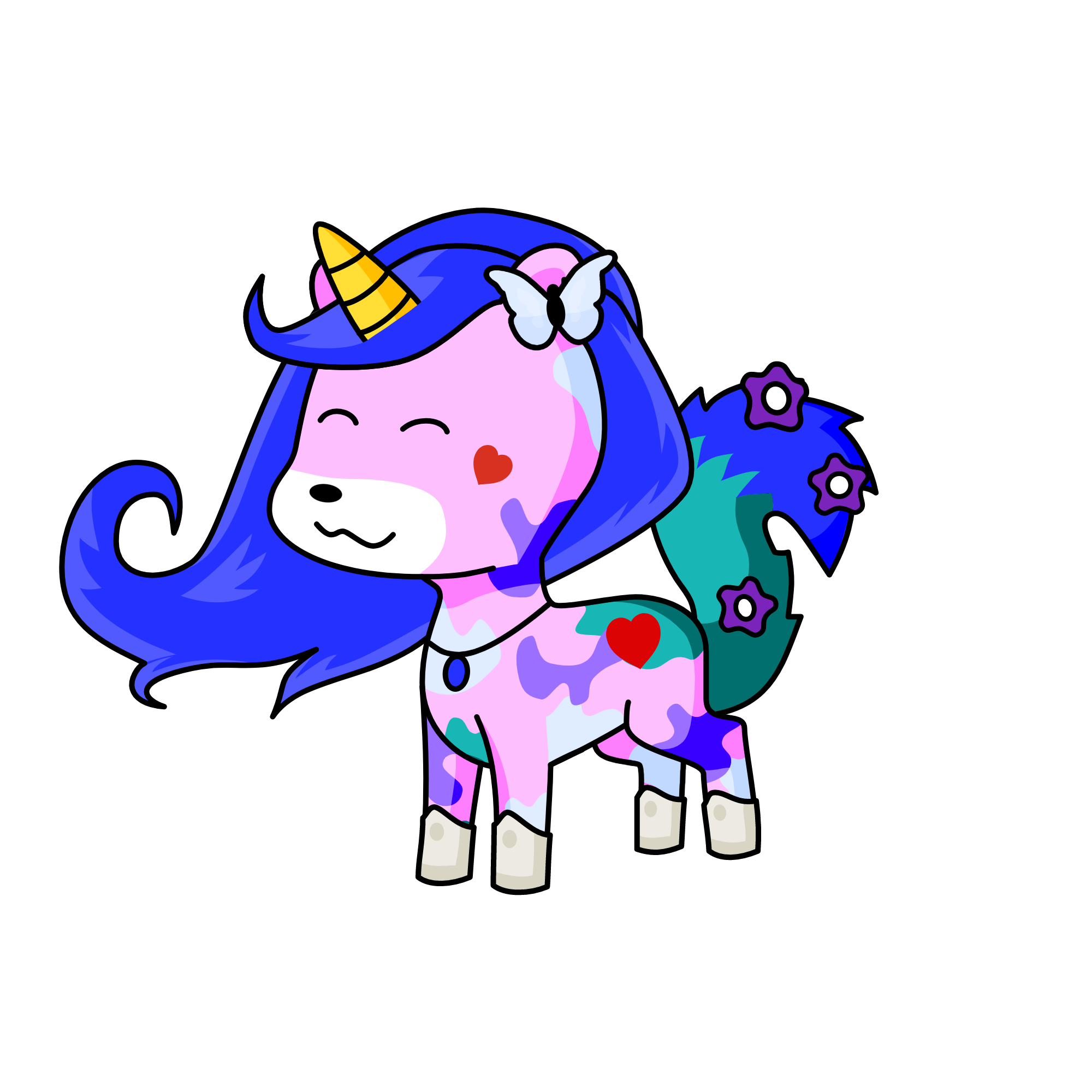 Sunshine, the unicorn