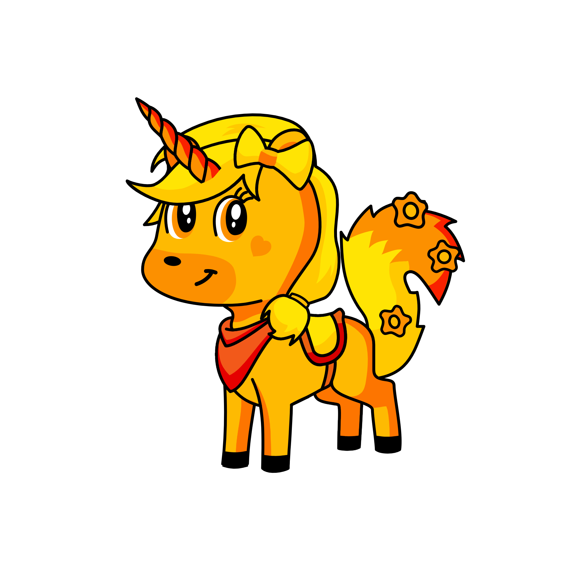Tiana, the unicorn
