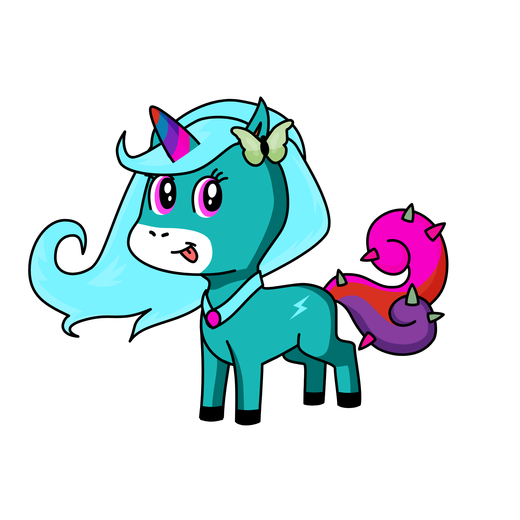 snow, the unicorn