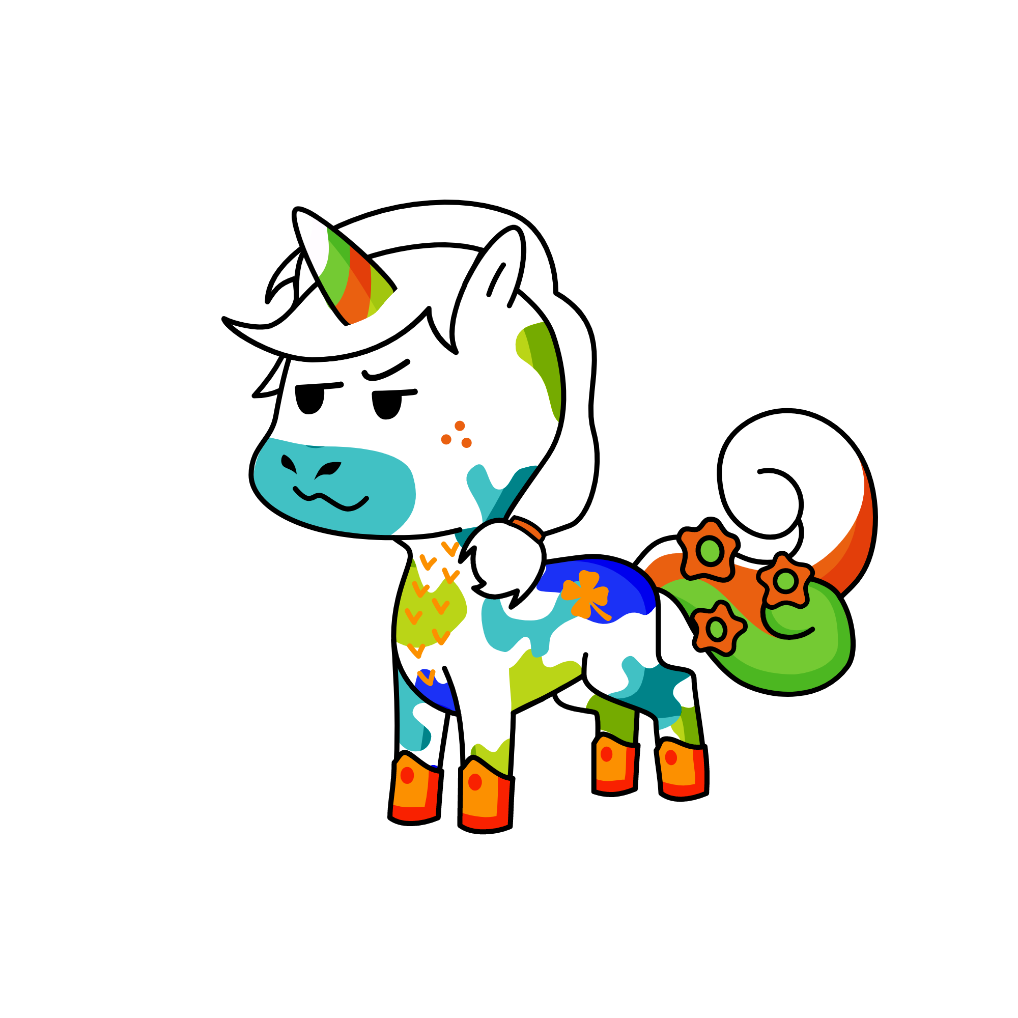 splat, the unicorn