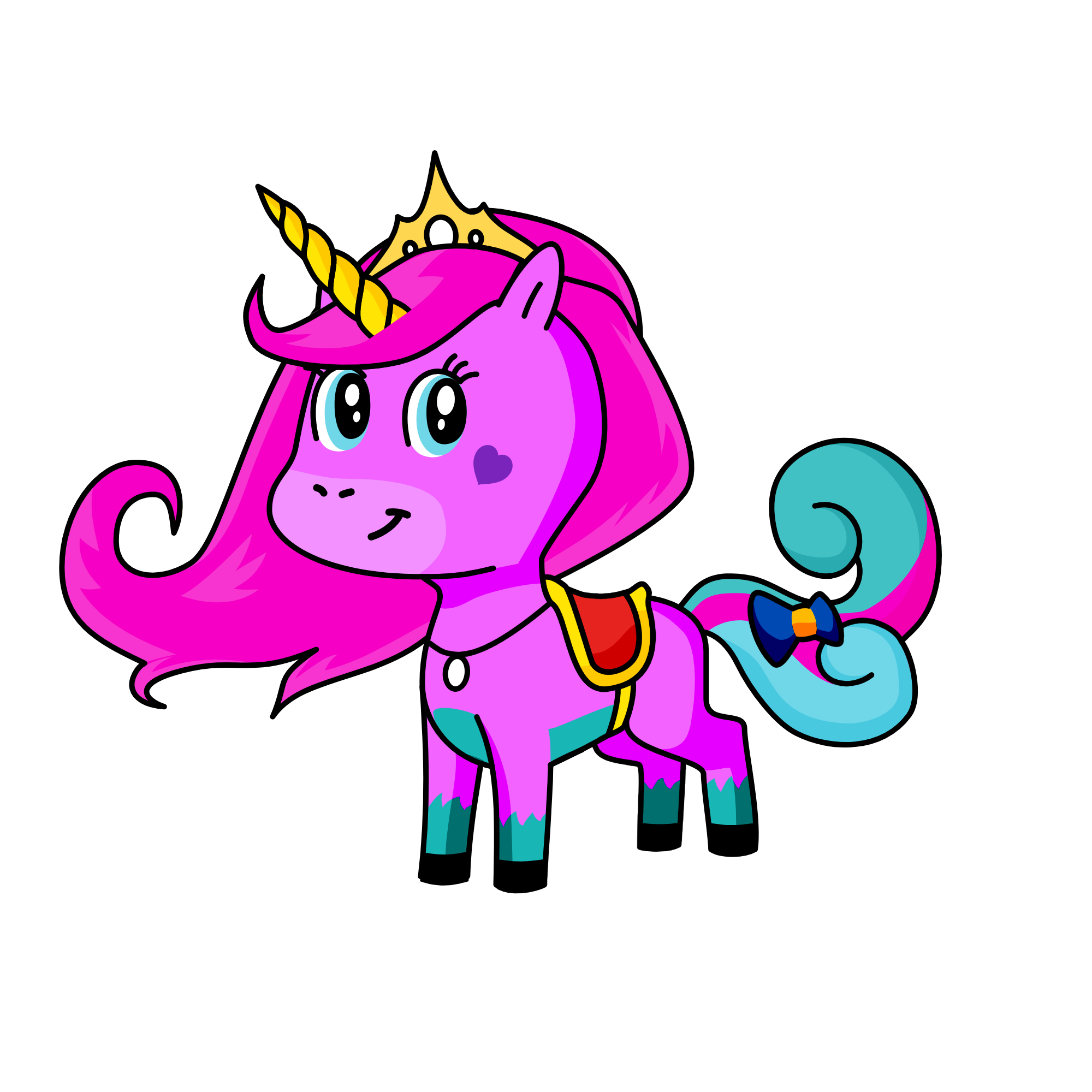 crystal, the unicorn