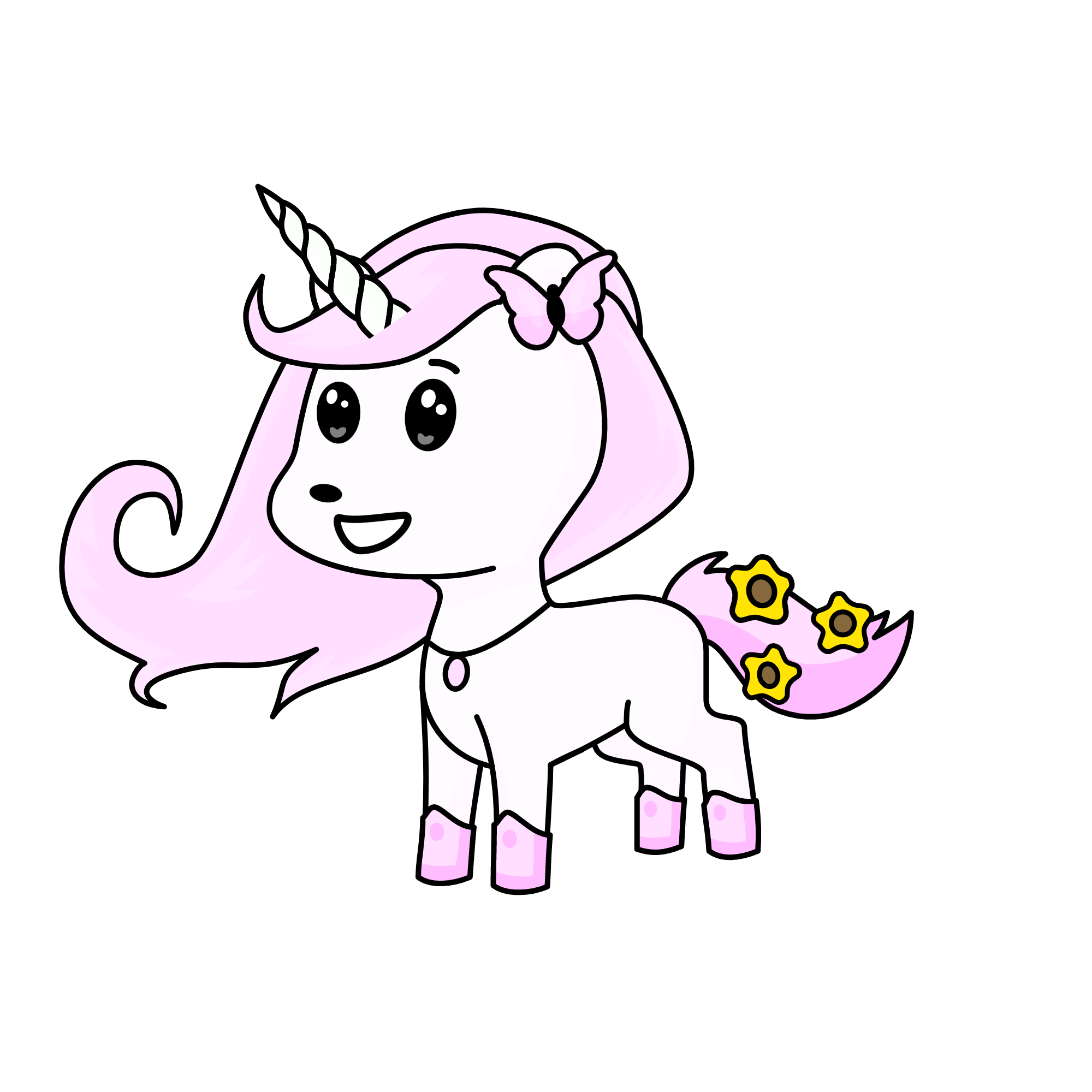 Ms. Muffin, the unicorn