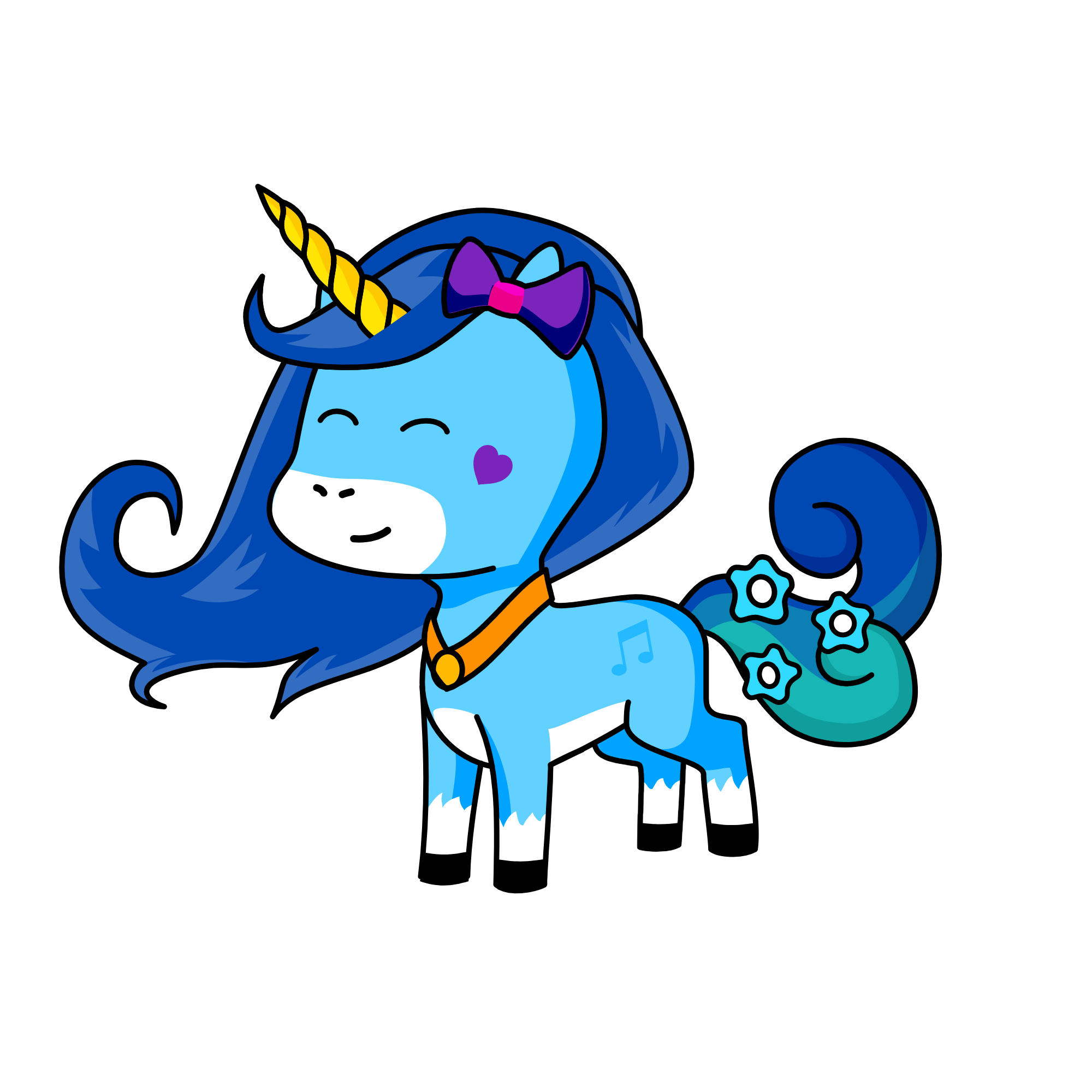 Kapszi, the unicorn