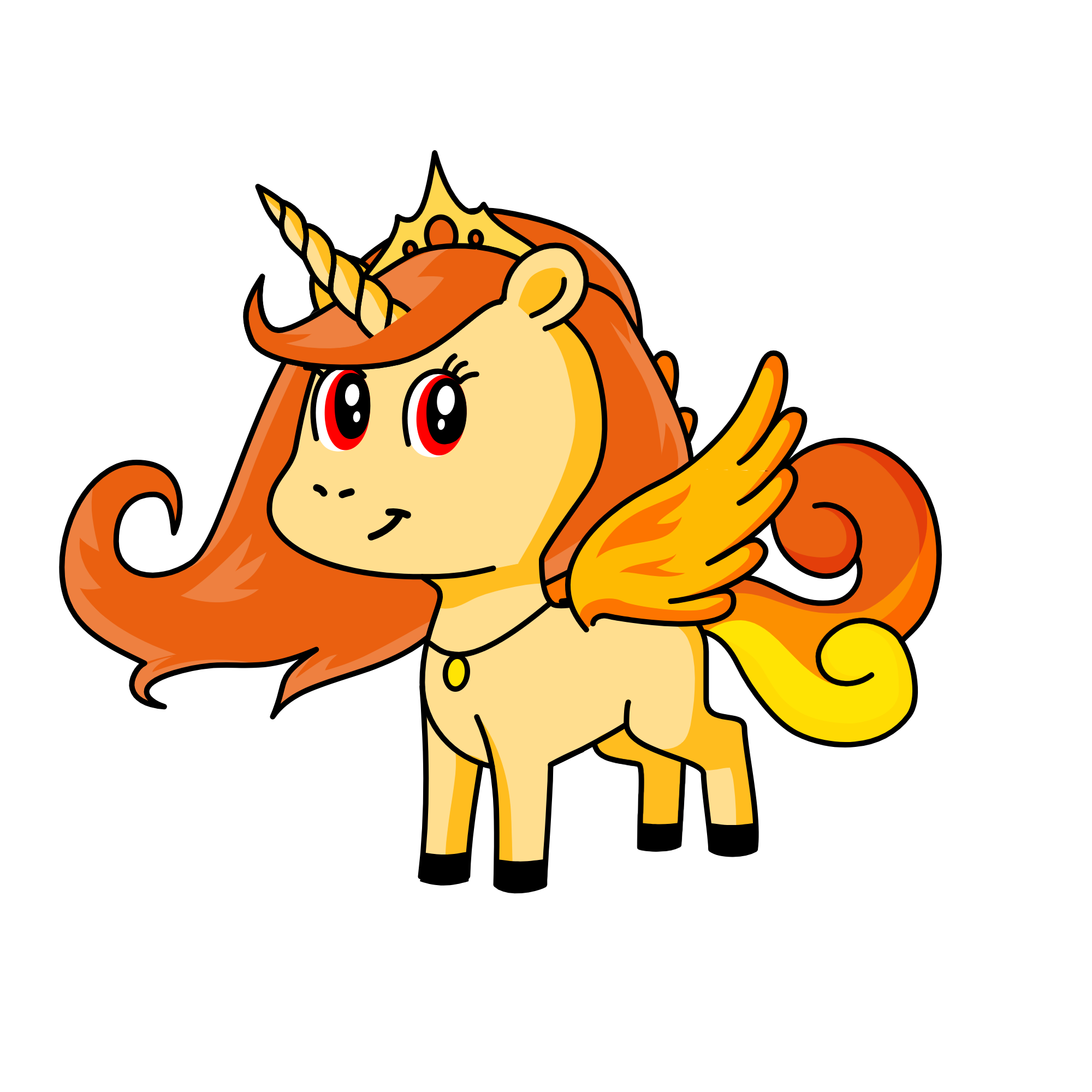 Kellie, the unicorn