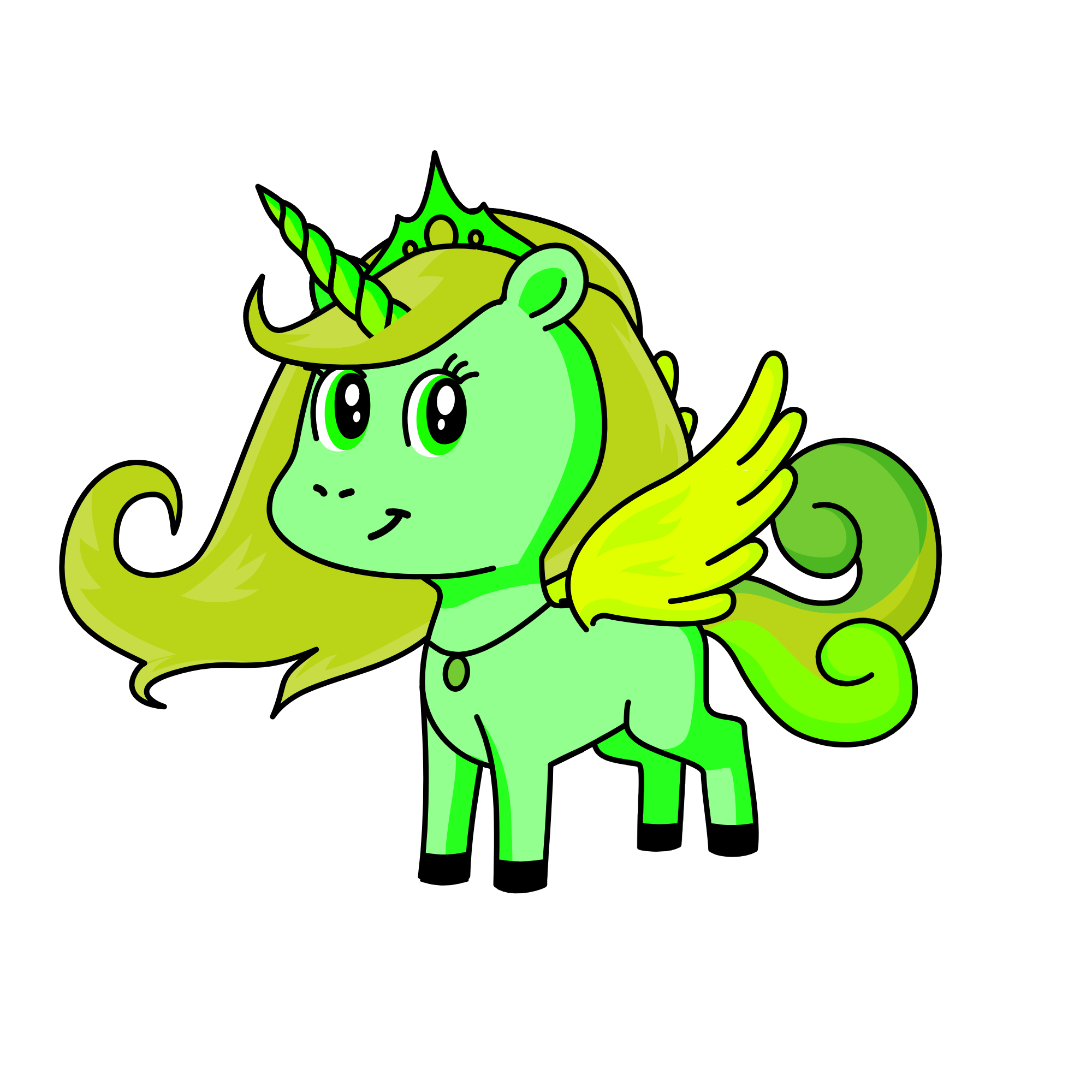 Kristy, the unicorn