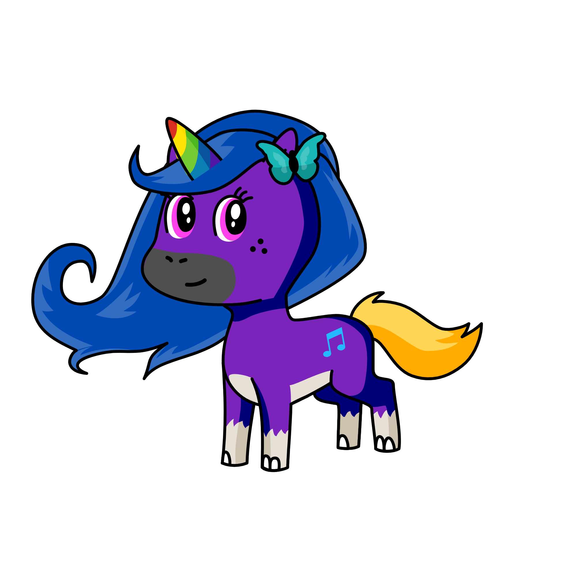STELLA, the unicorn