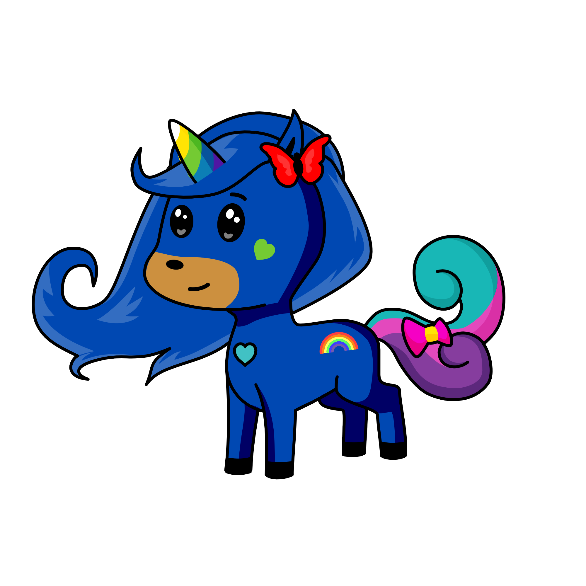OM NELL, the unicorn