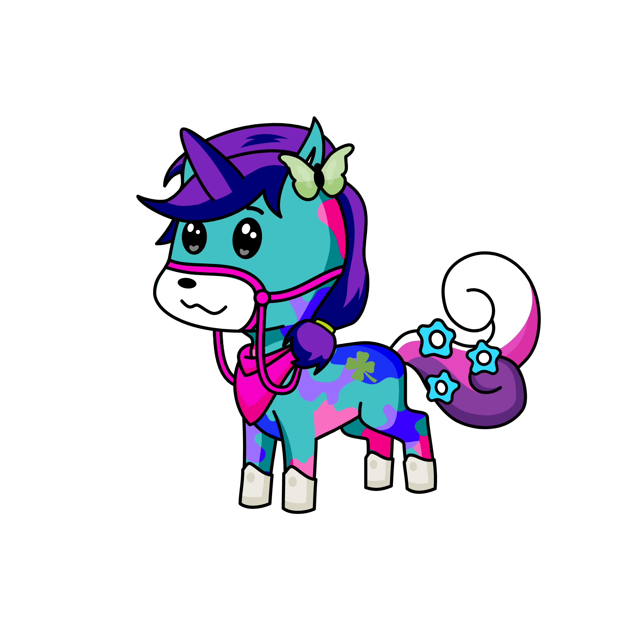 Lisa's Unicorn, the unicorn