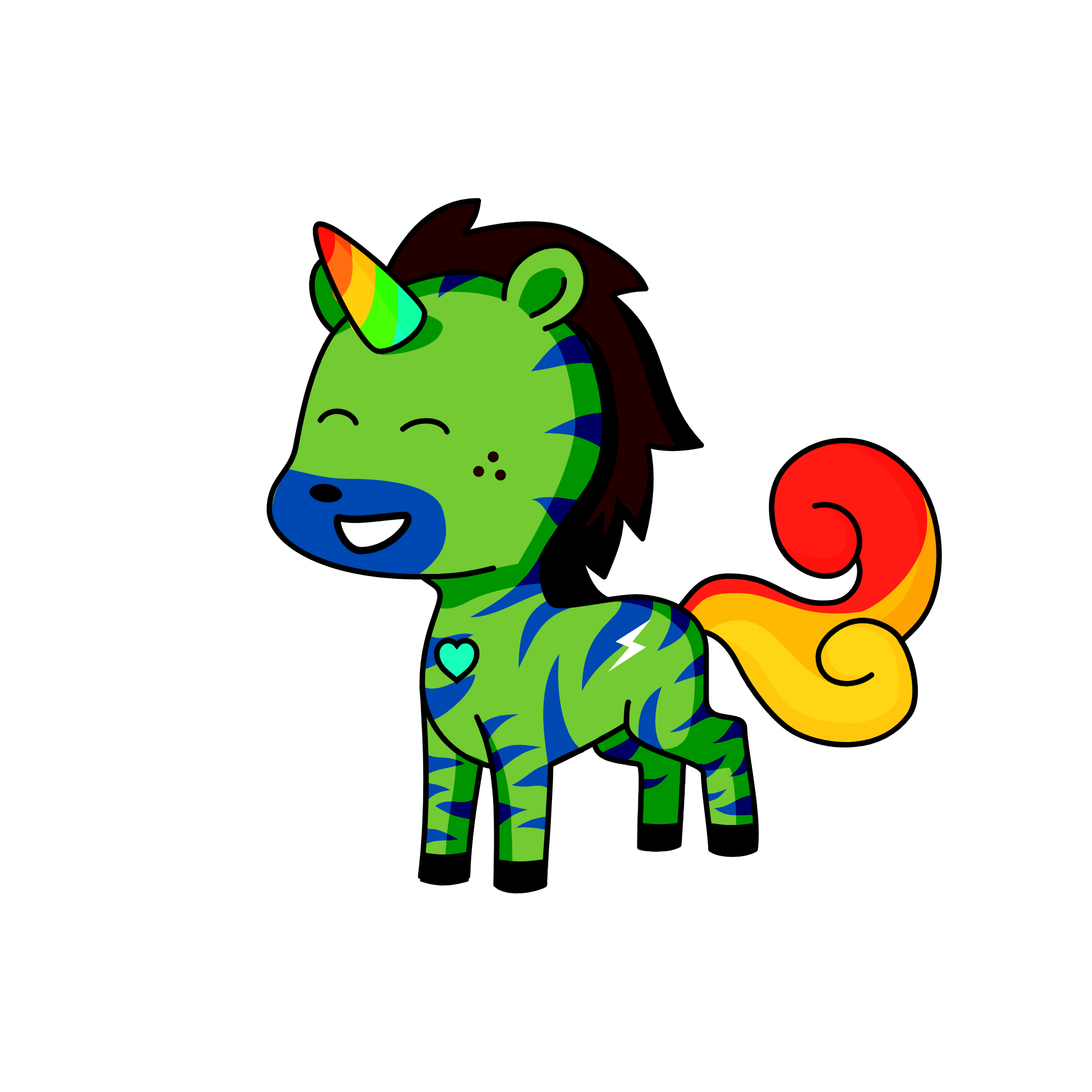 Garie, the unicorn