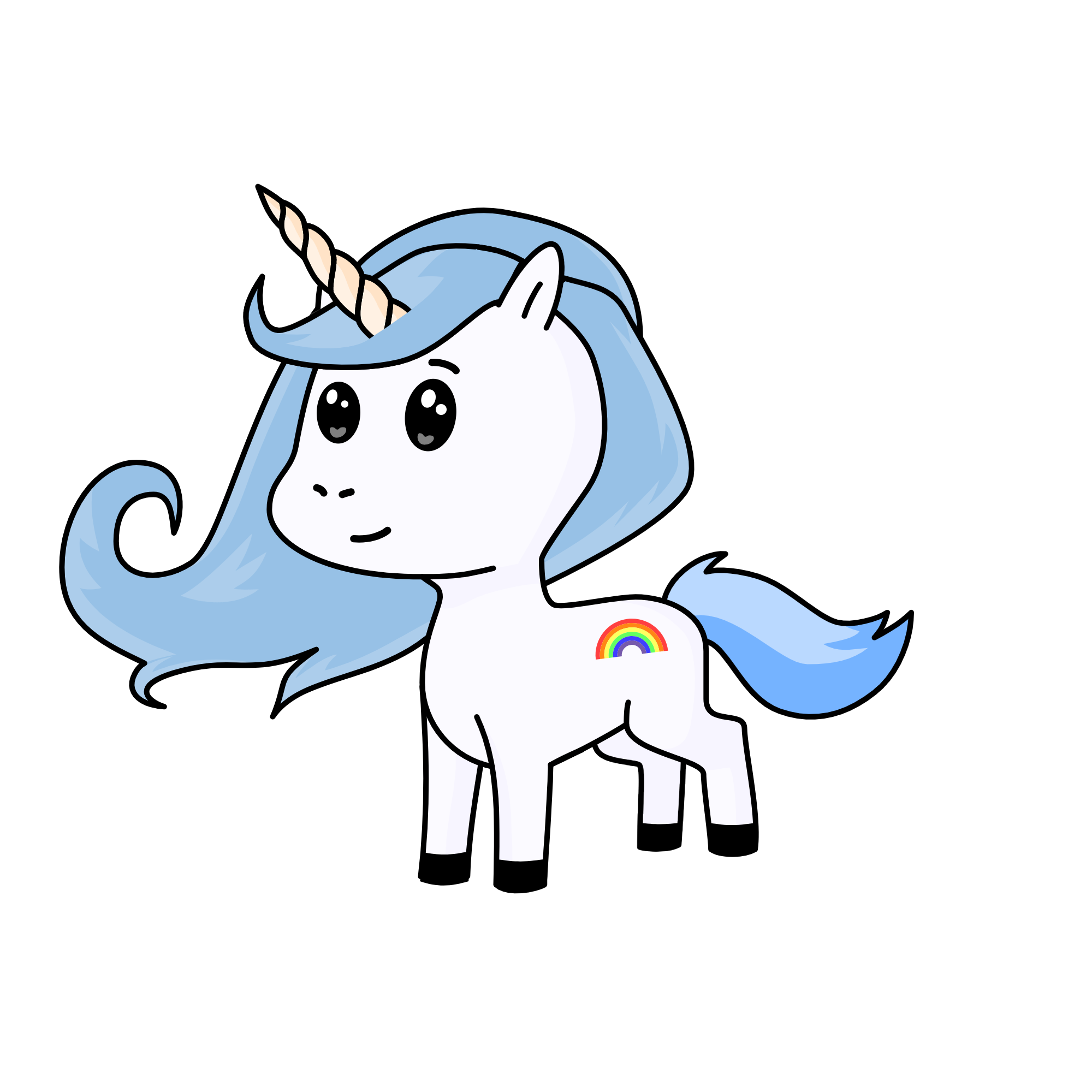 Icy, the unicorn