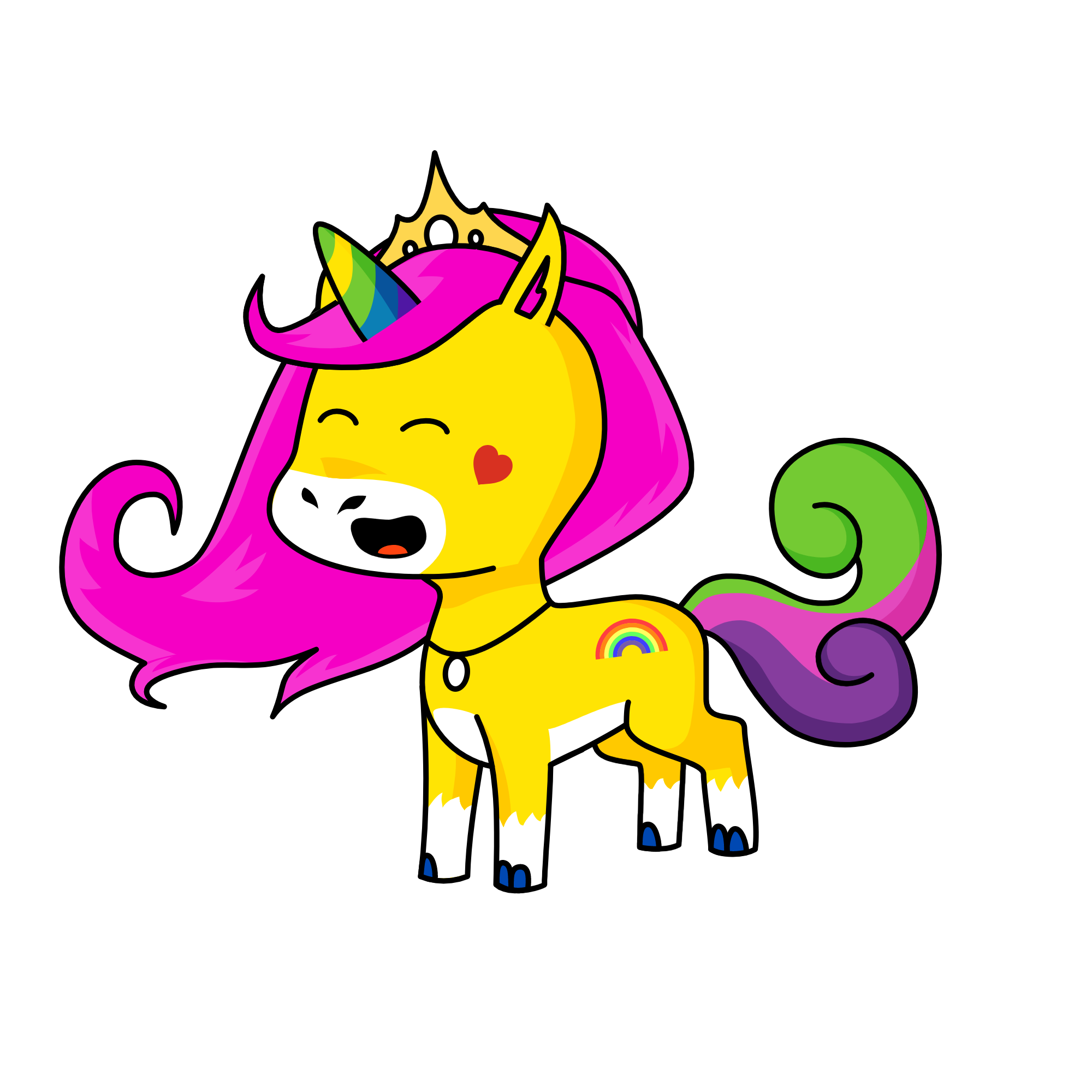 arcoiris , the unicorn