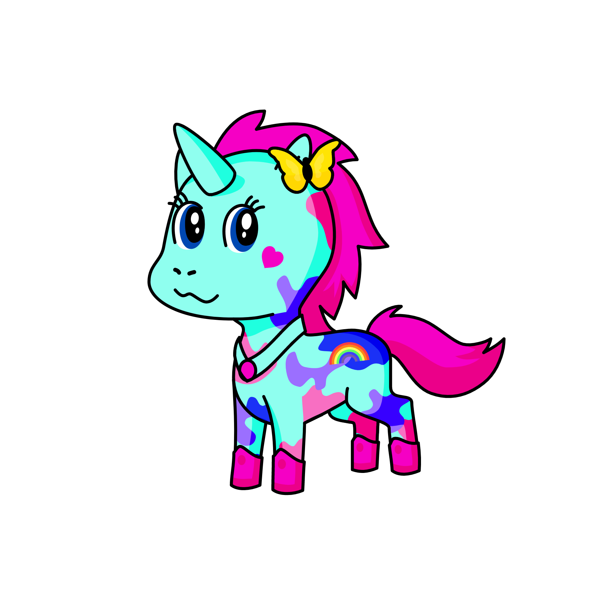Mebeam, the unicorn