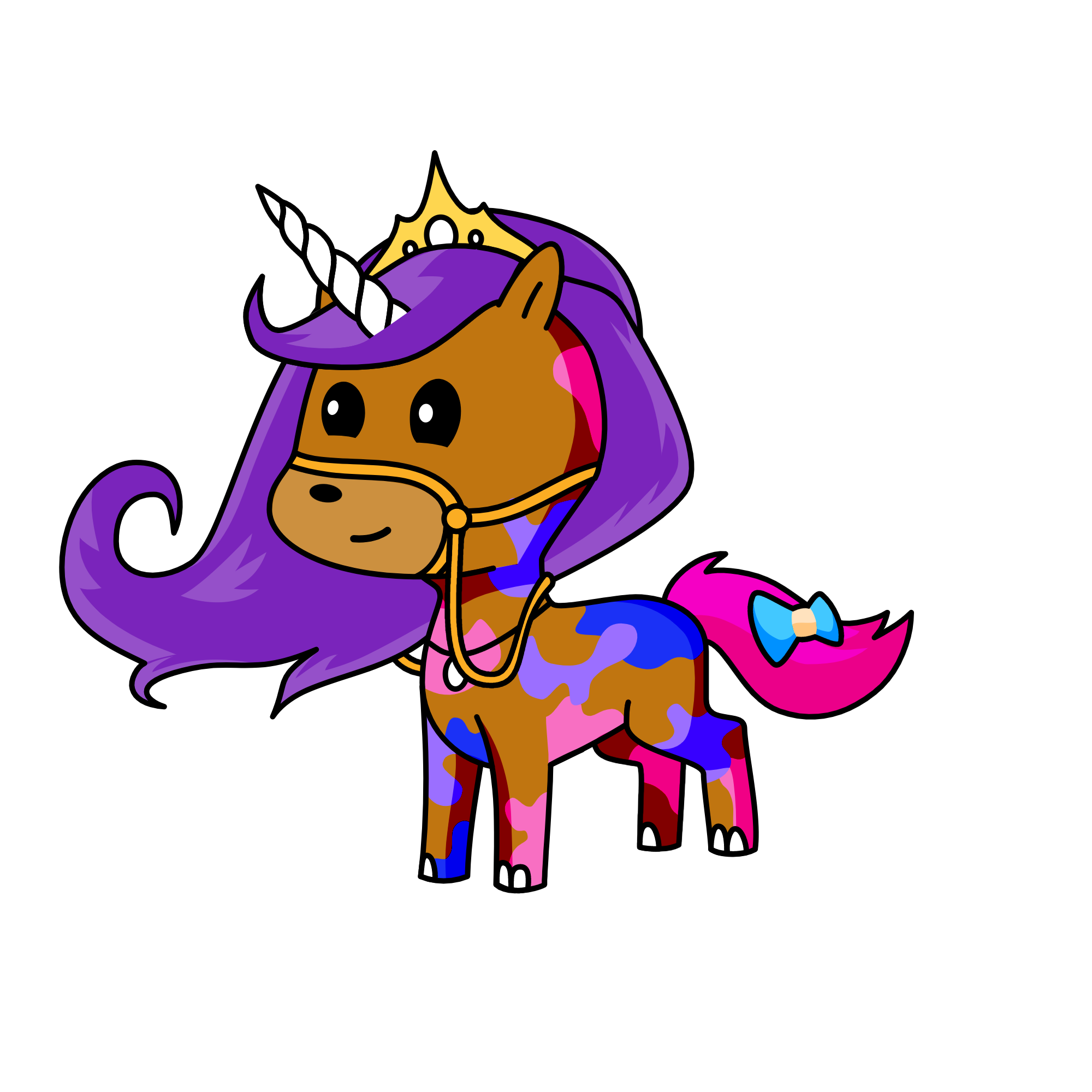 Charfoal, the unicorn