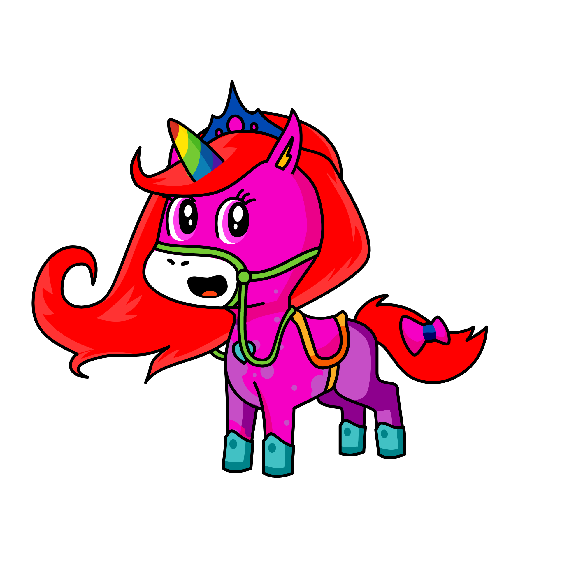 bye, the unicorn