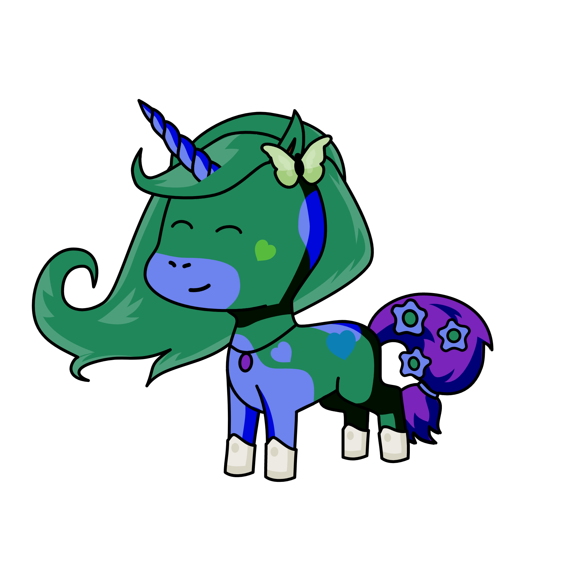 Rami The Dragie, the unicorn