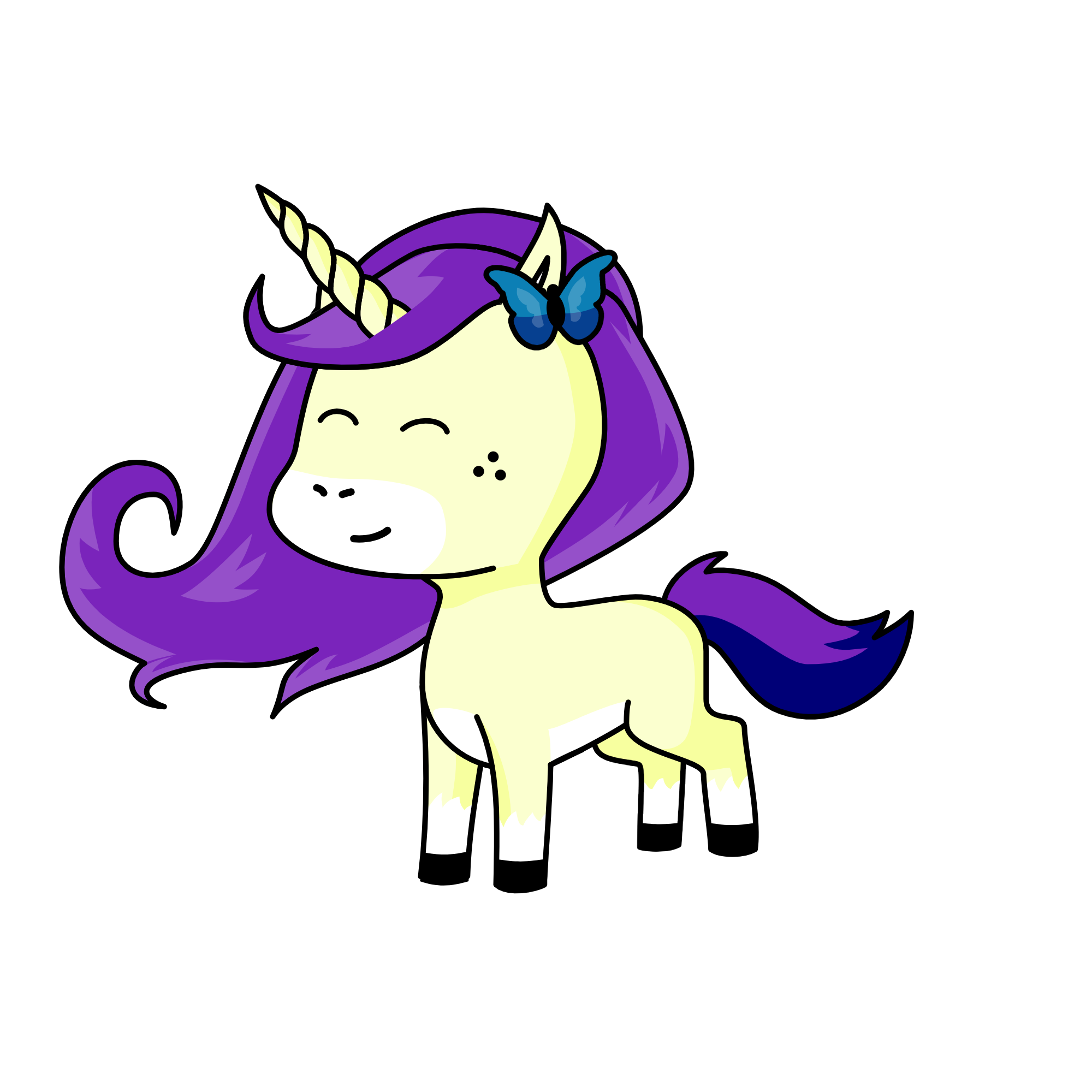 Hadley, the unicorn
