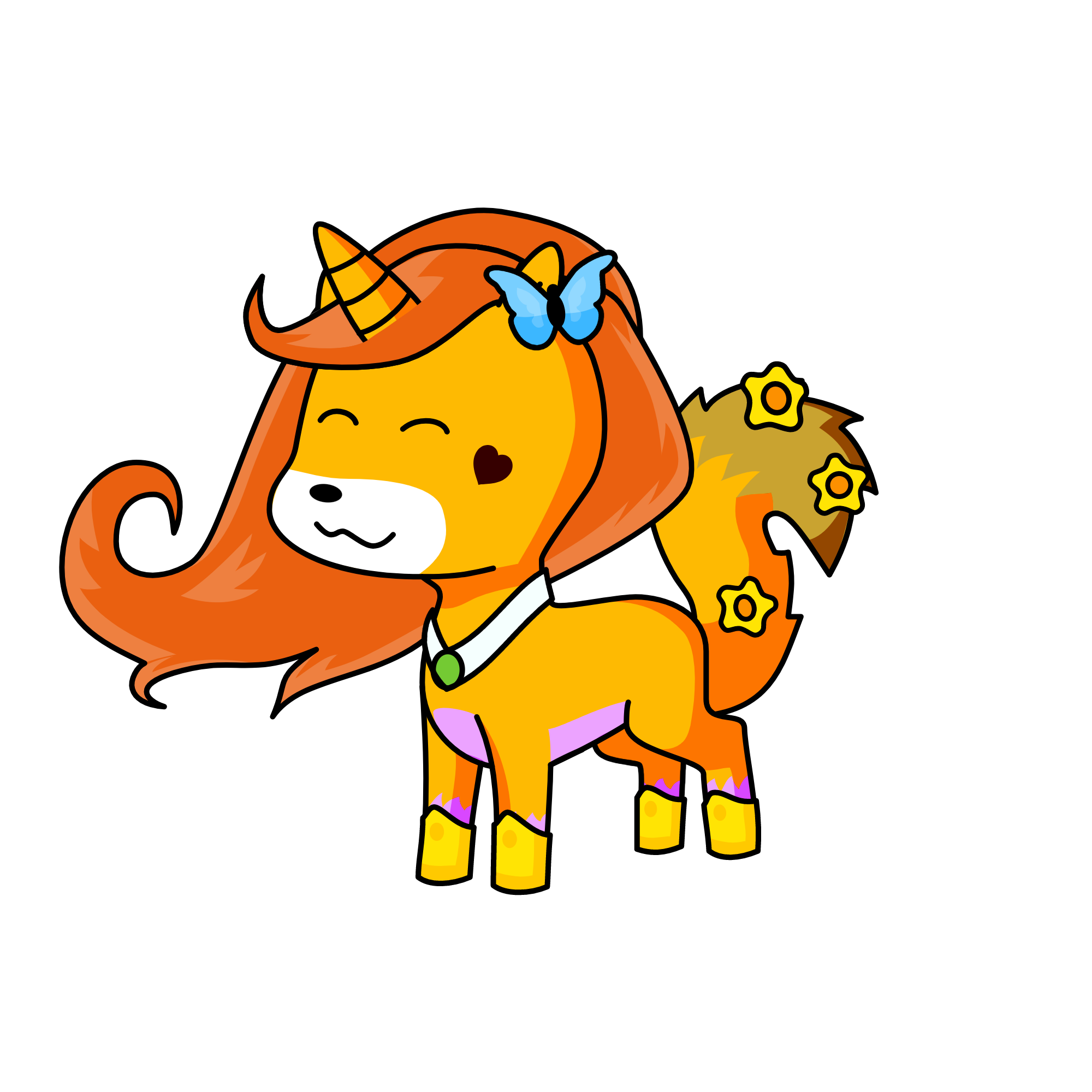 foxy, the unicorn