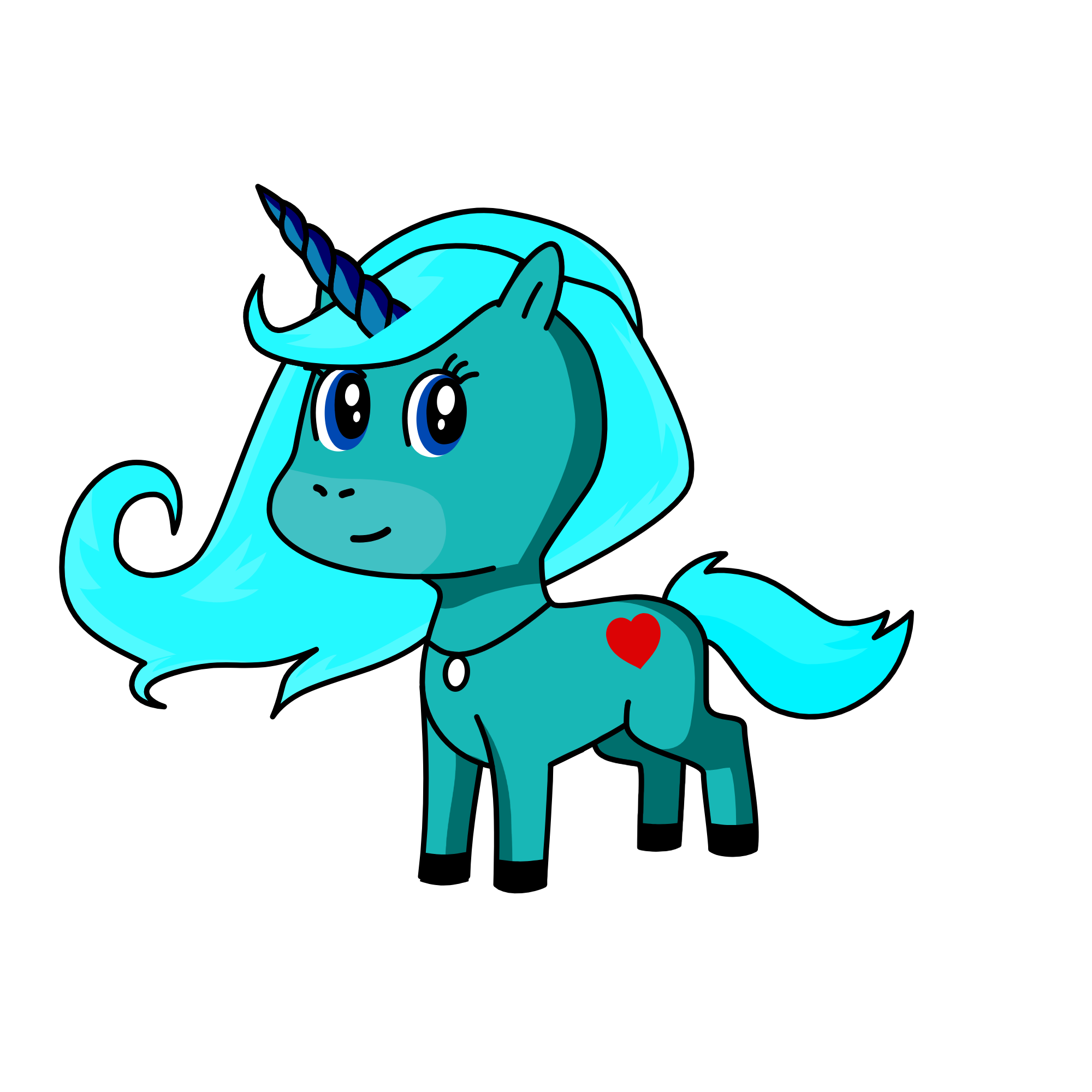 Twinkle, the unicorn