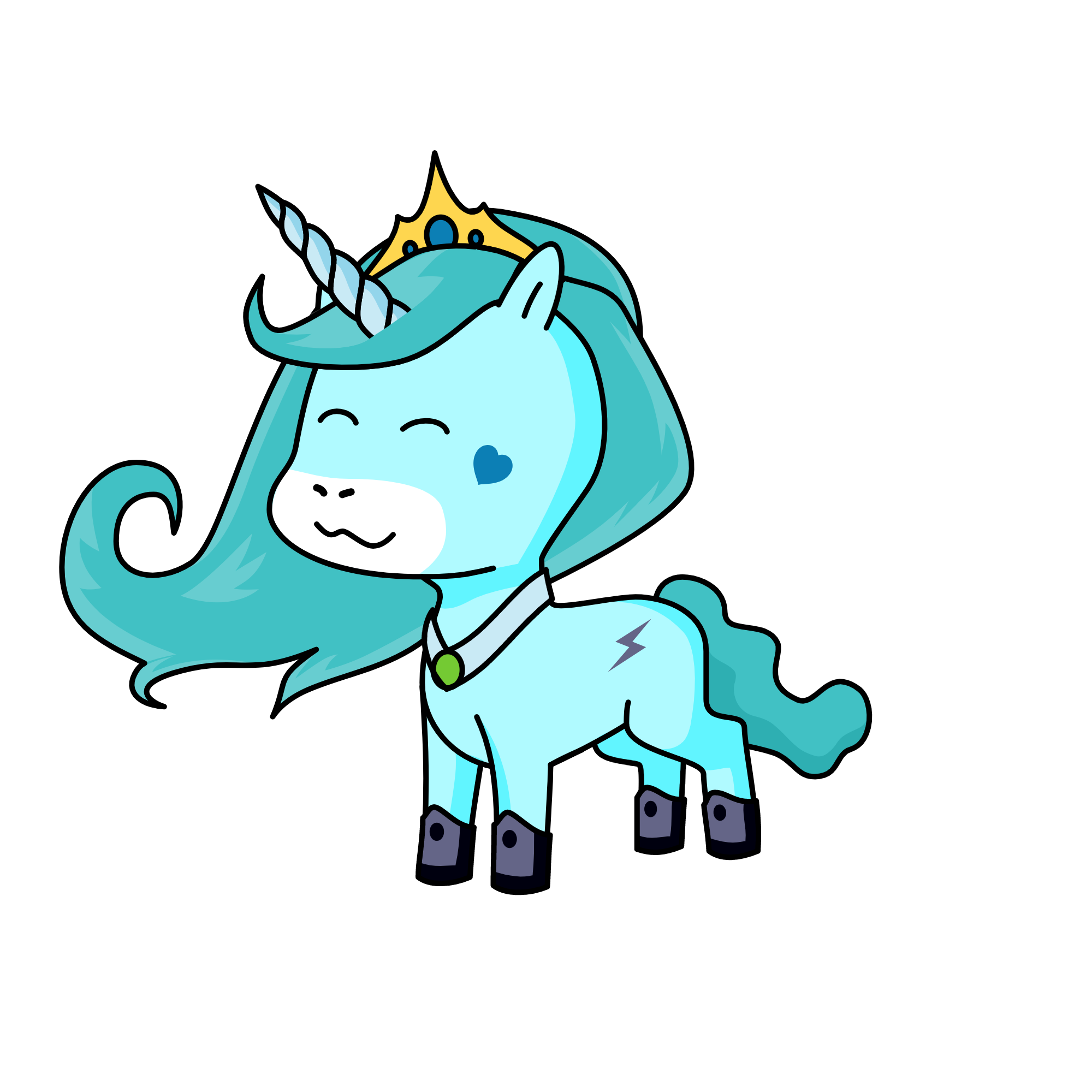 snow, the unicorn