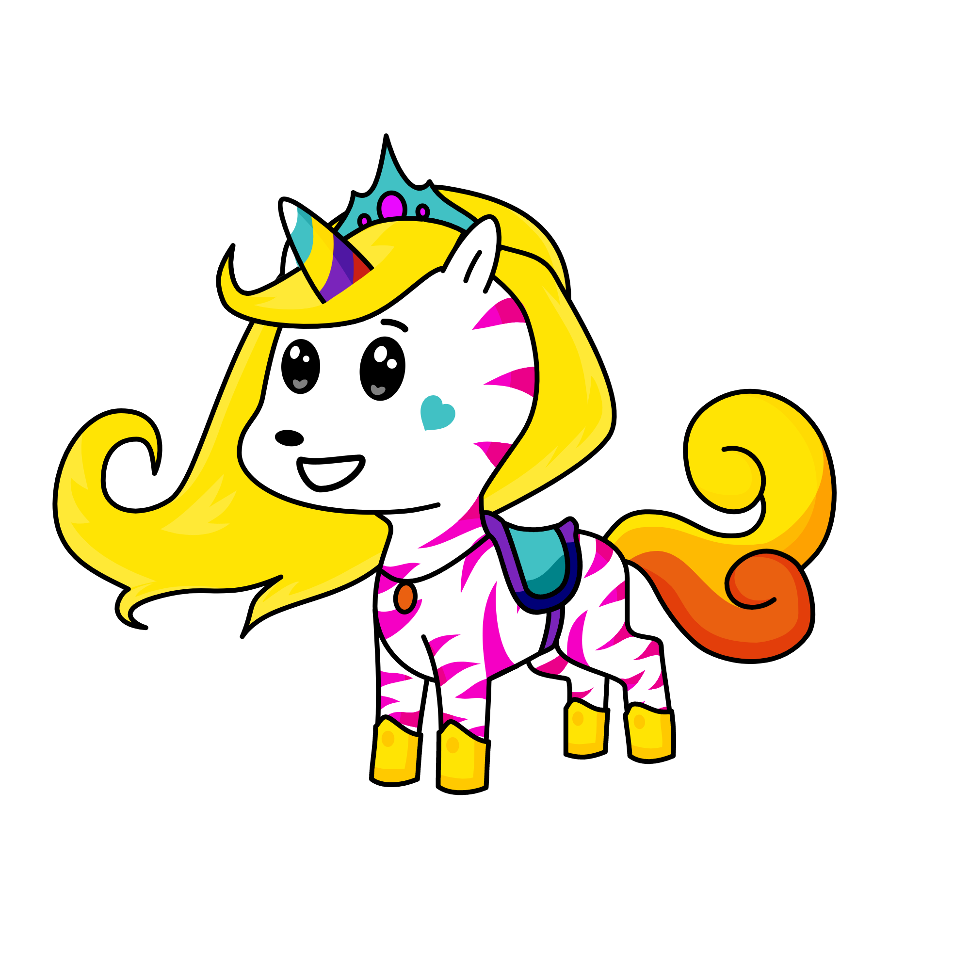 Sunshine, the unicorn