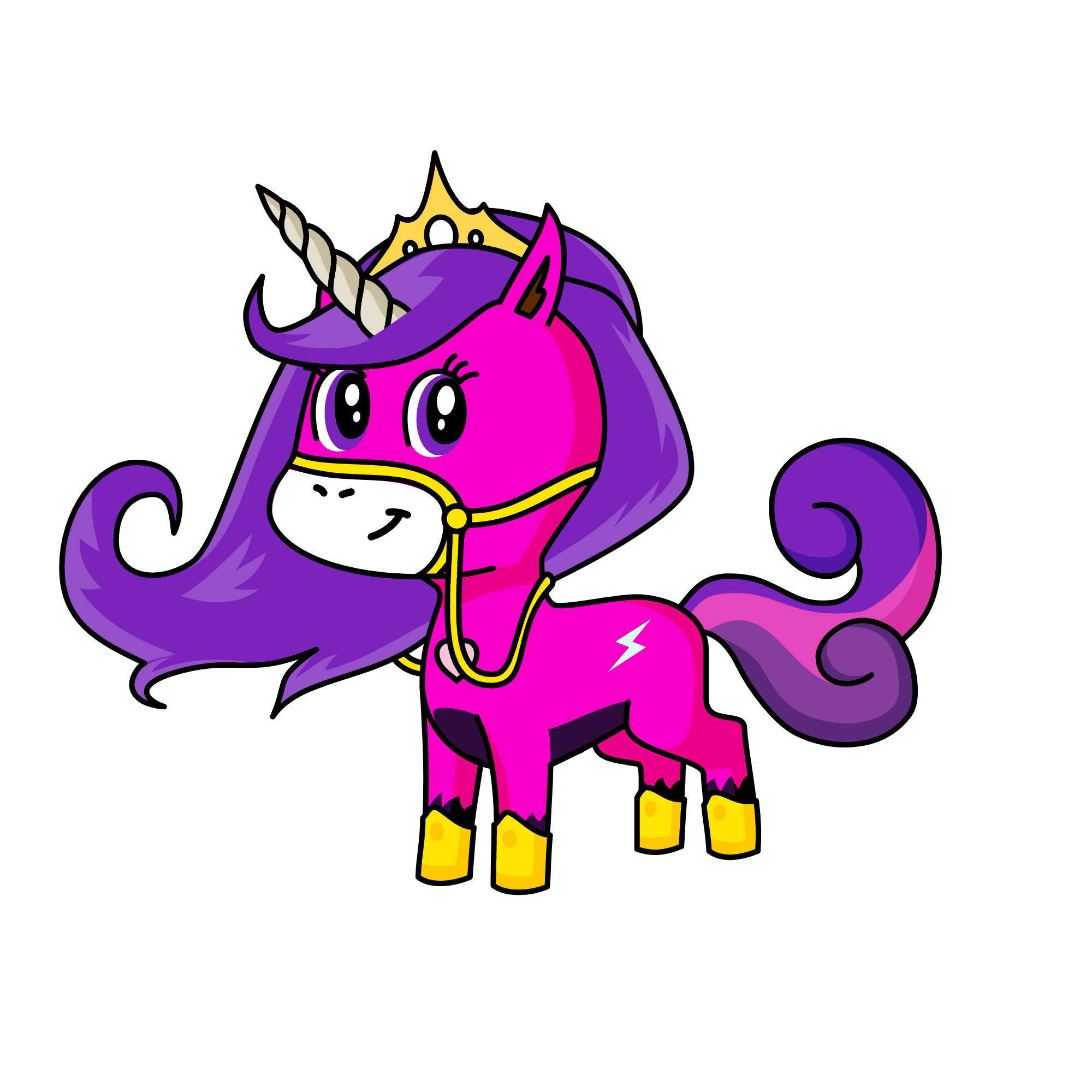 moon, the unicorn