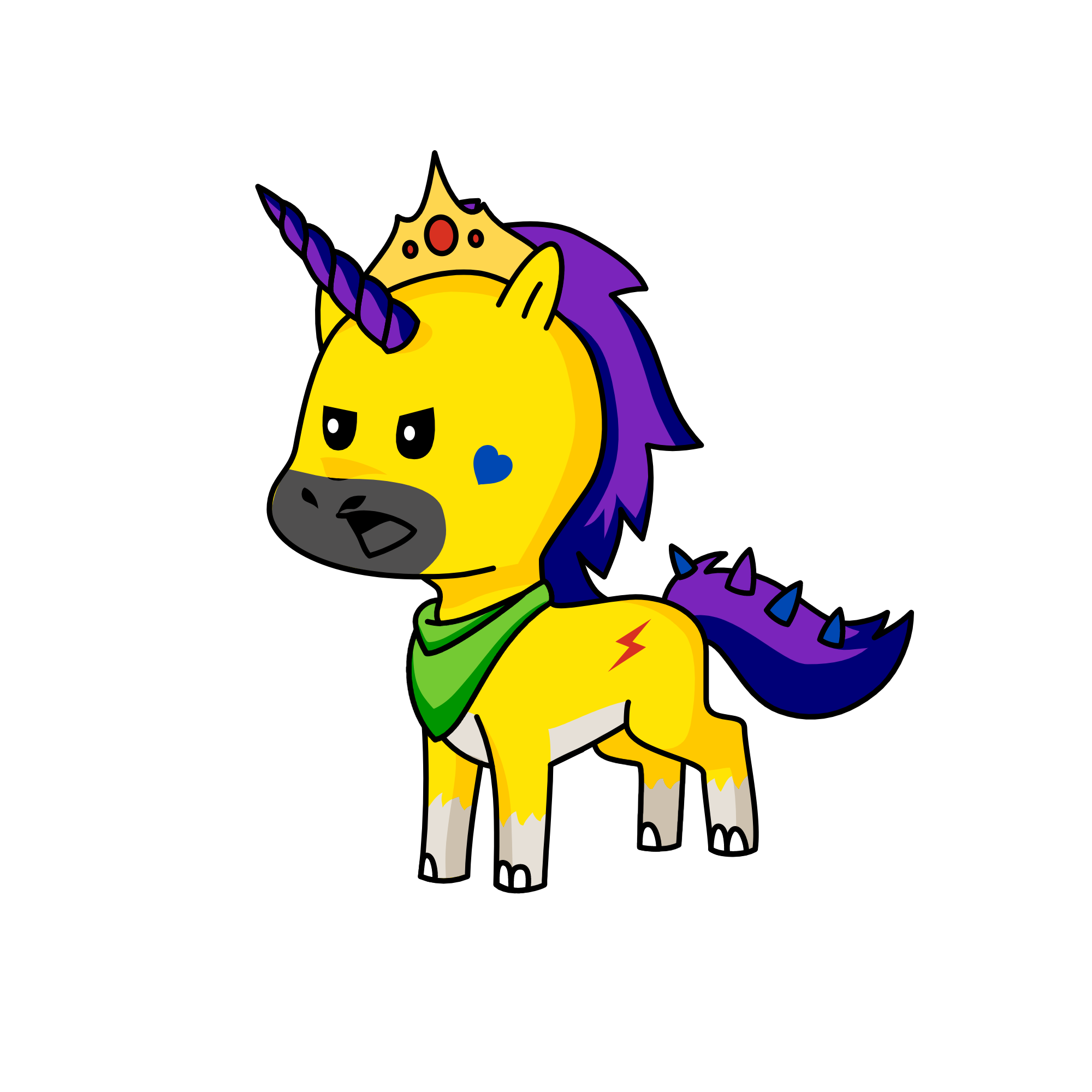 comander, the unicorn