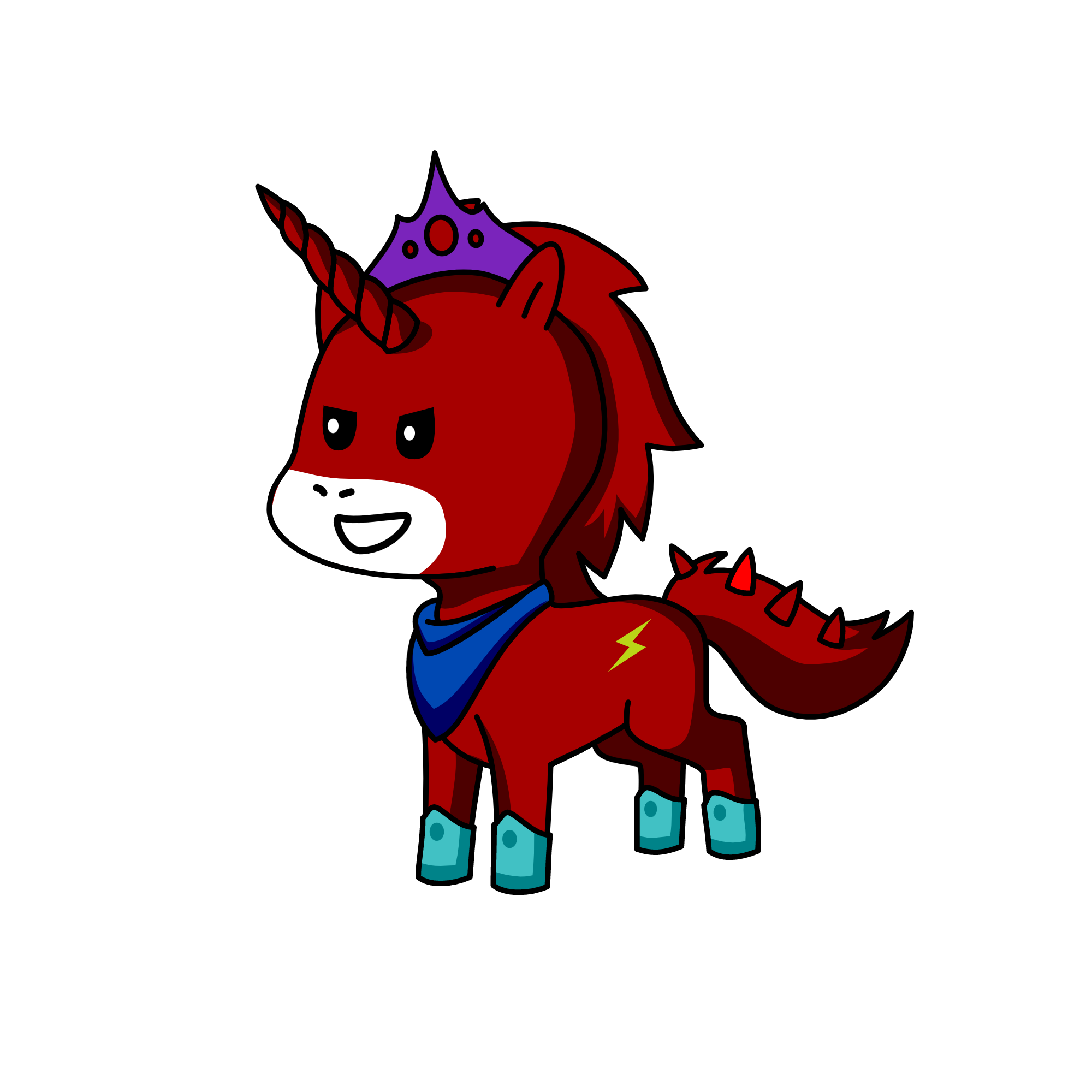 Blood, the unicorn