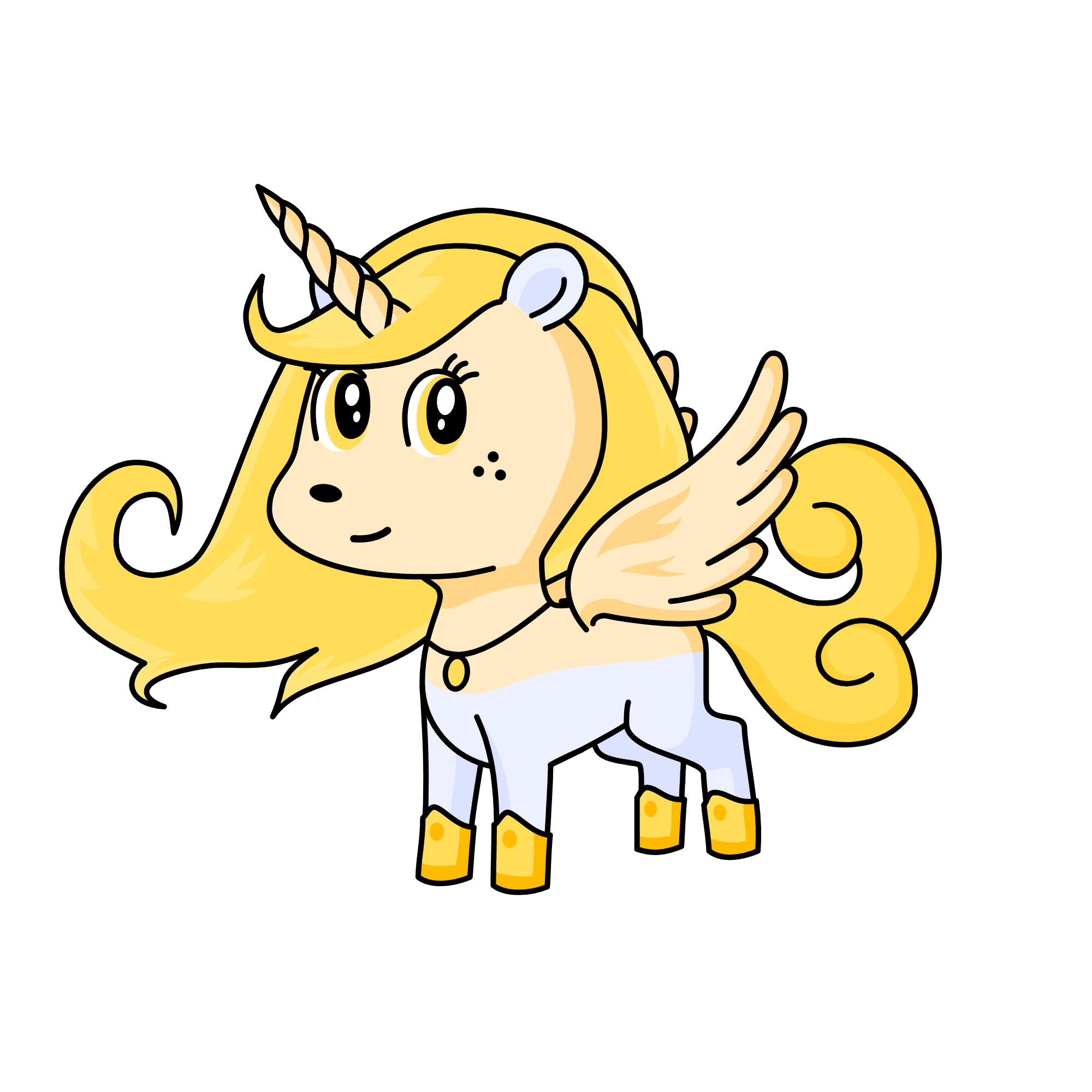Eggnog, the unicorn