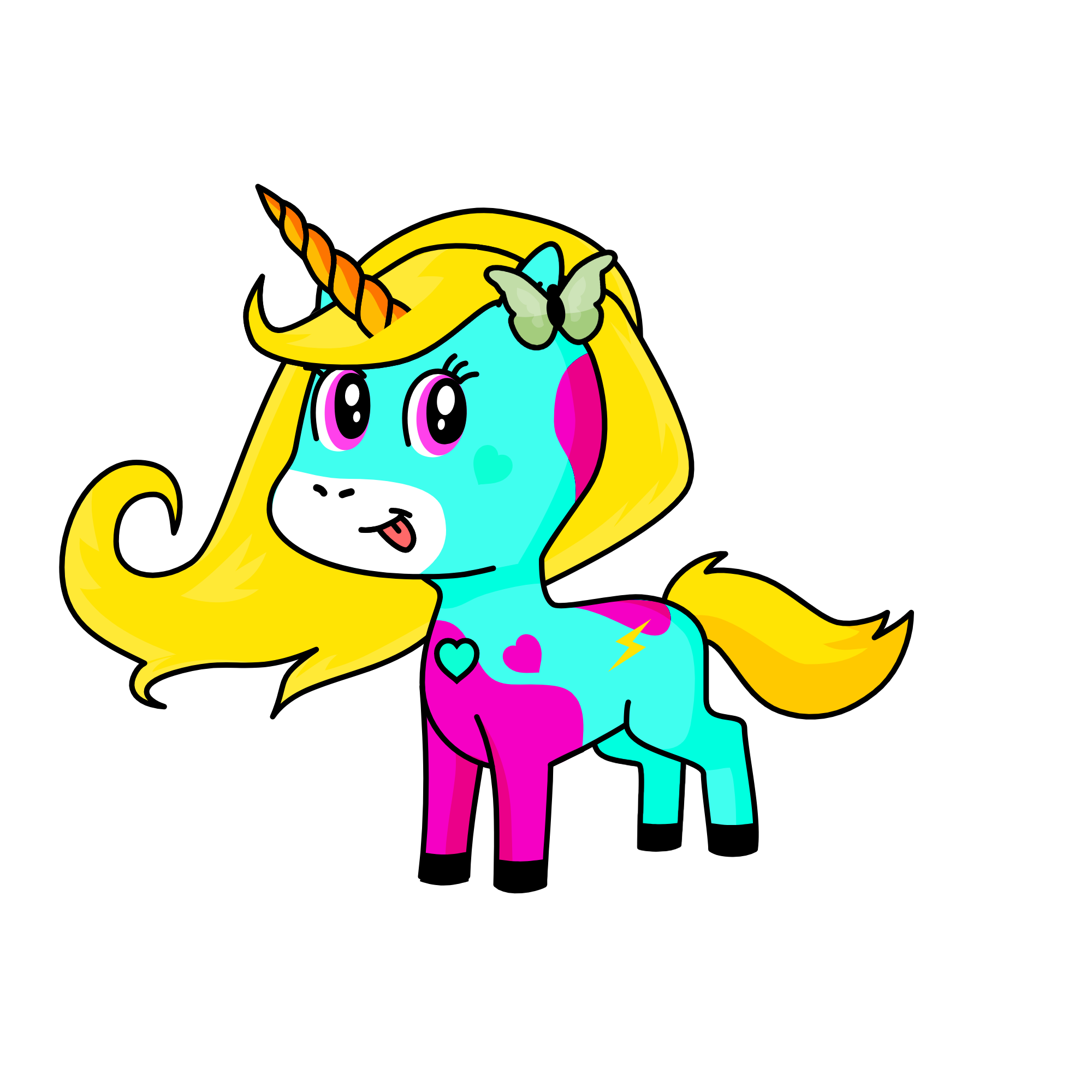 dizzy, the unicorn