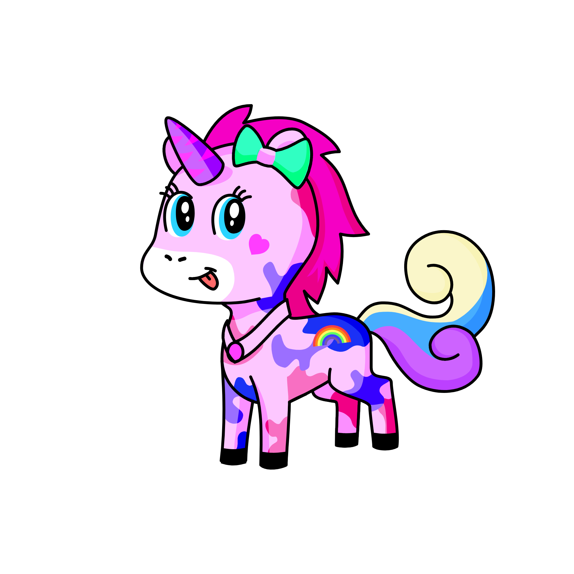 PINKY, the unicorn