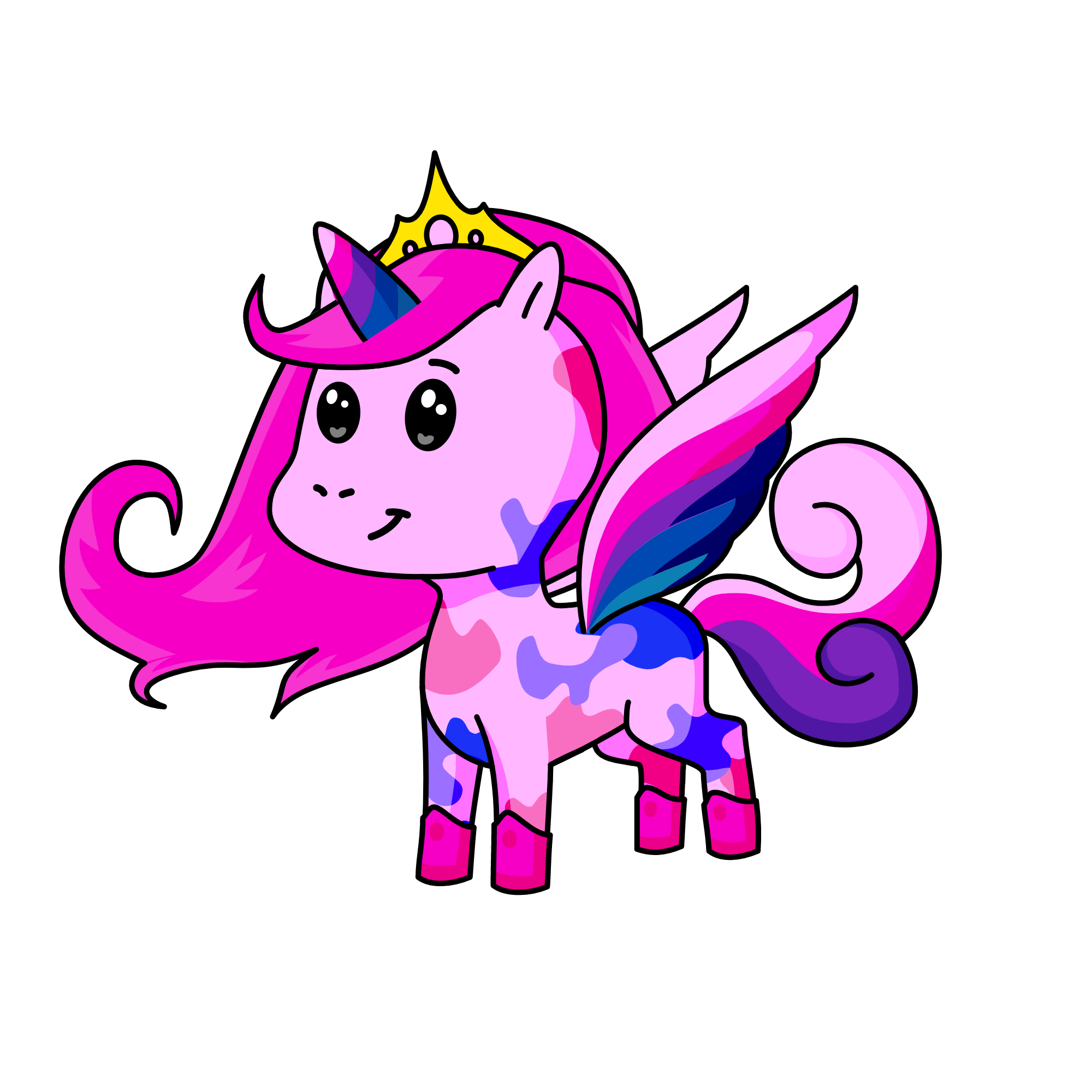 Moxie, the unicorn
