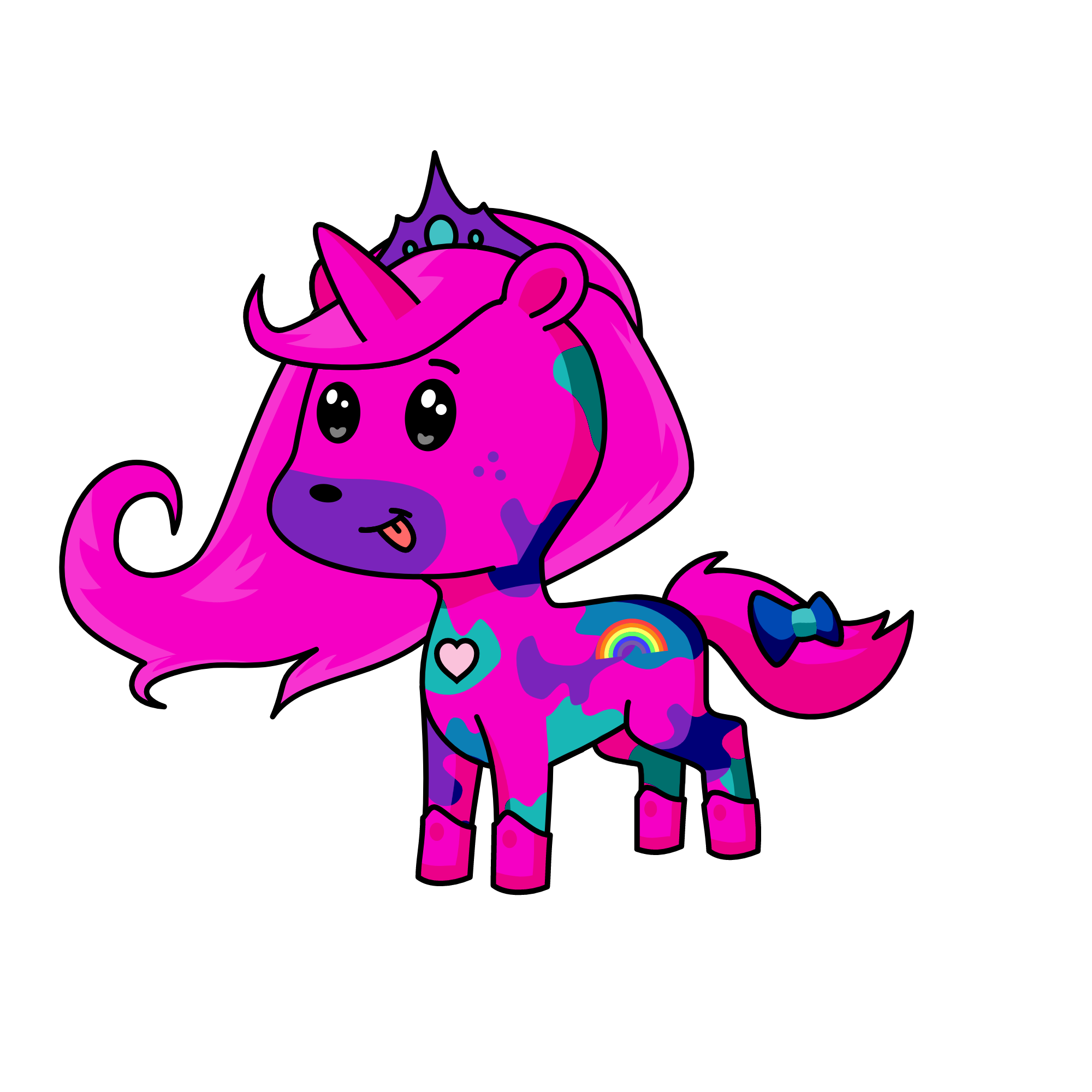 pinkie, the unicorn