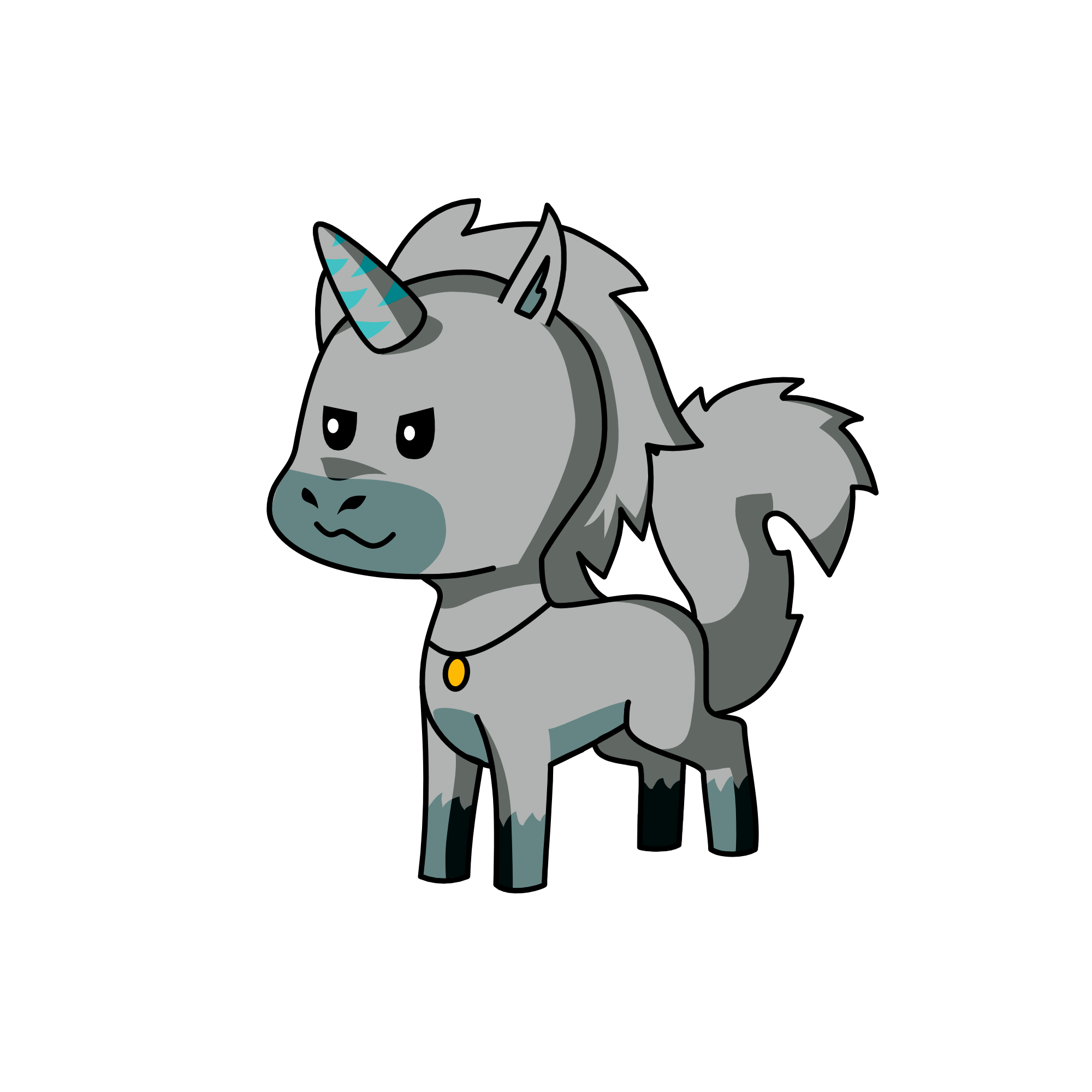 Mira: Not a Cat, the unicorn
